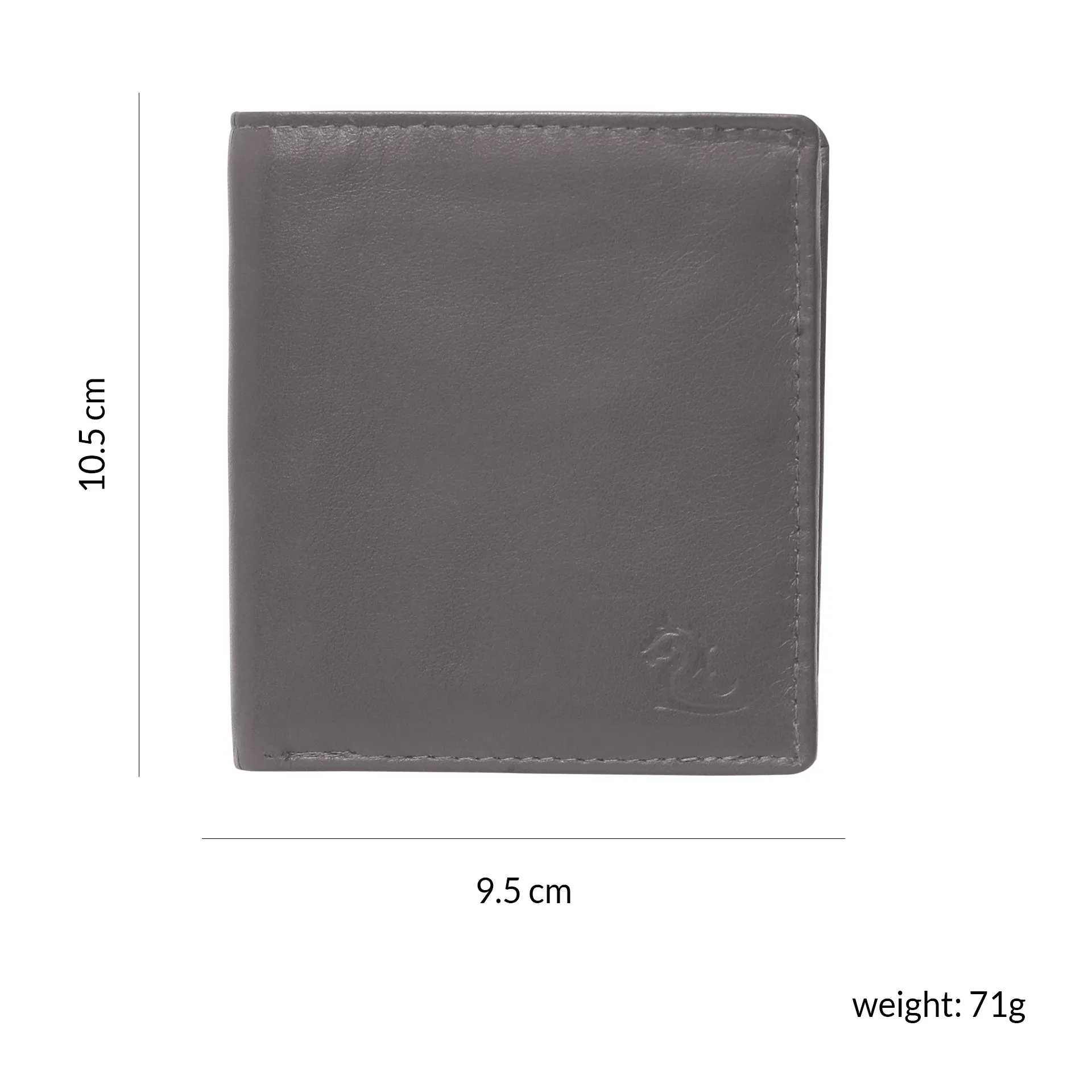 10026 Black & Blue Bifold Wallet