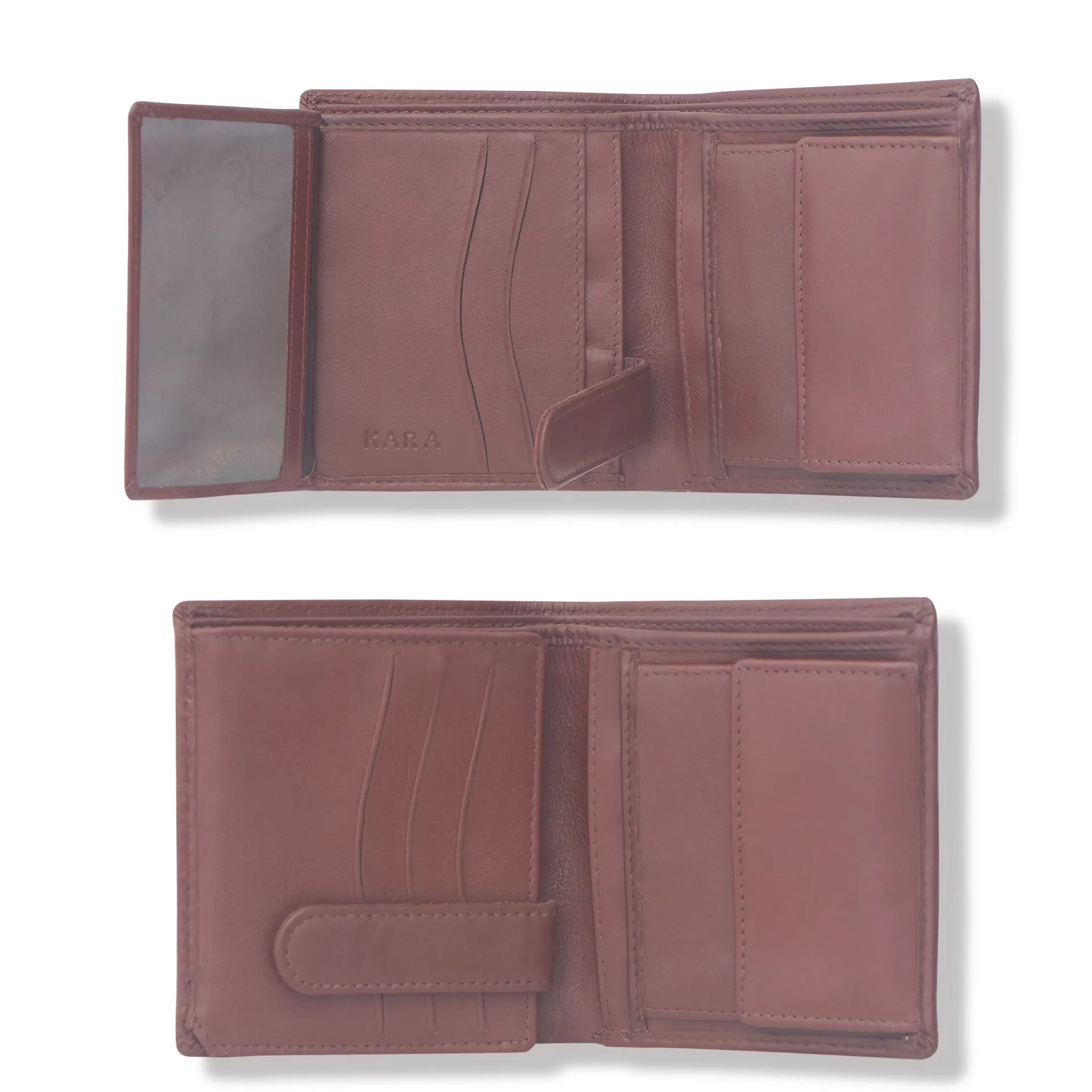 10026 Black & Blue Bifold Wallet