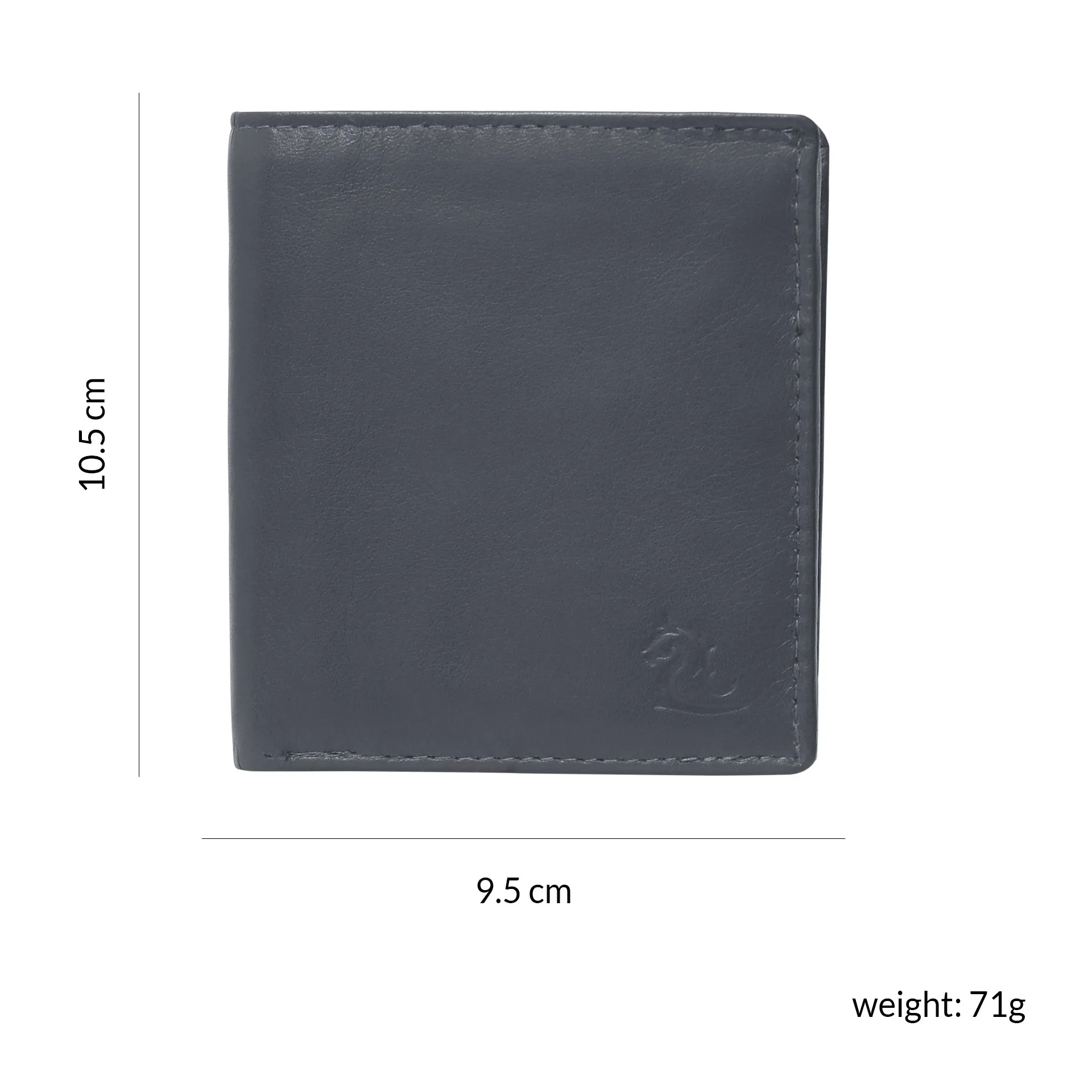 10026 Black & Blue Bifold Wallet