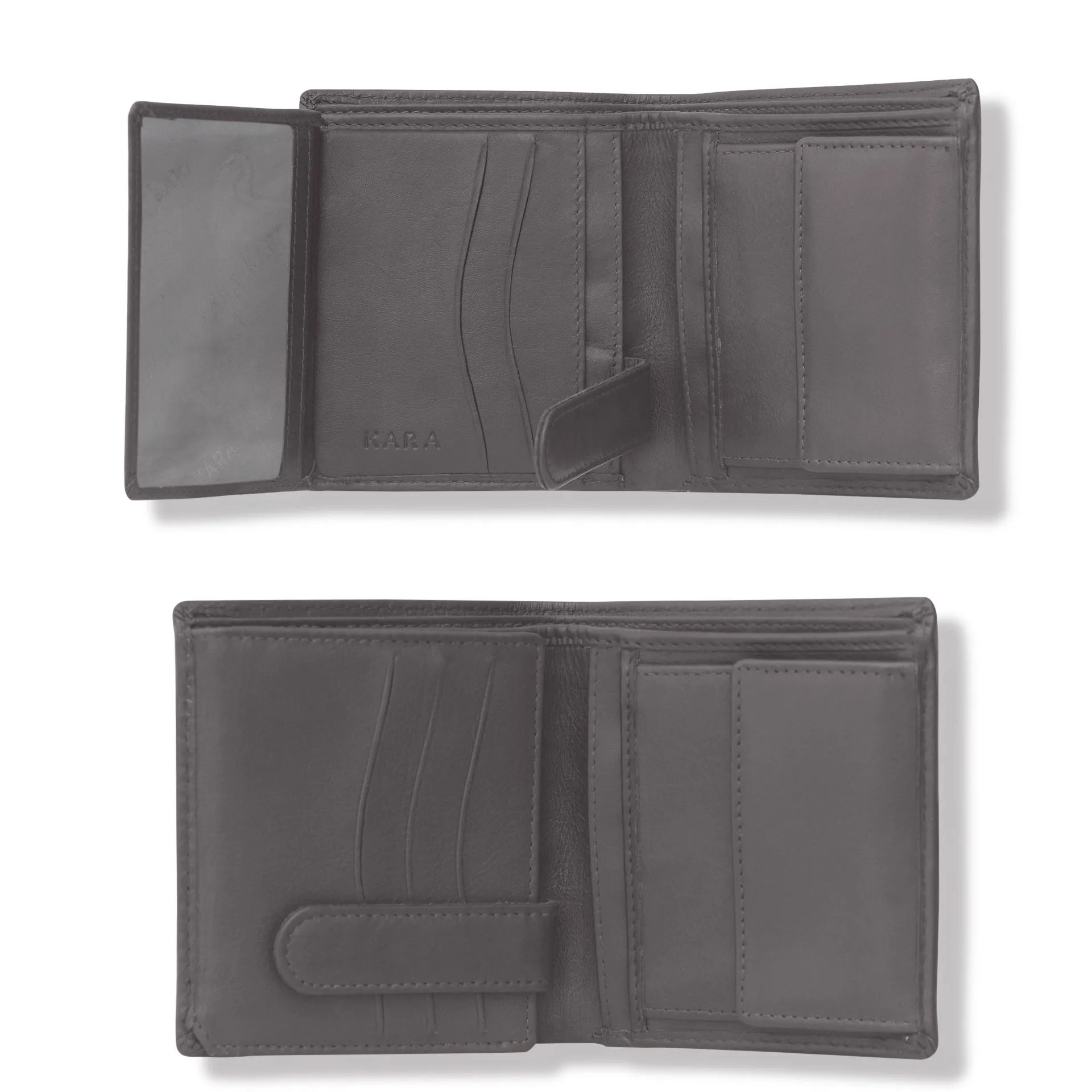 10026 Black & Blue Bifold Wallet