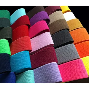 40mm Coloured Woven Elastic