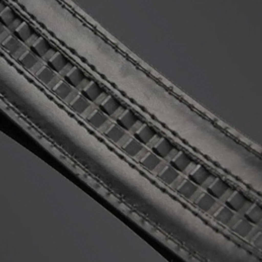 Adjustable Leather Belt Auto locking Buckle 101G