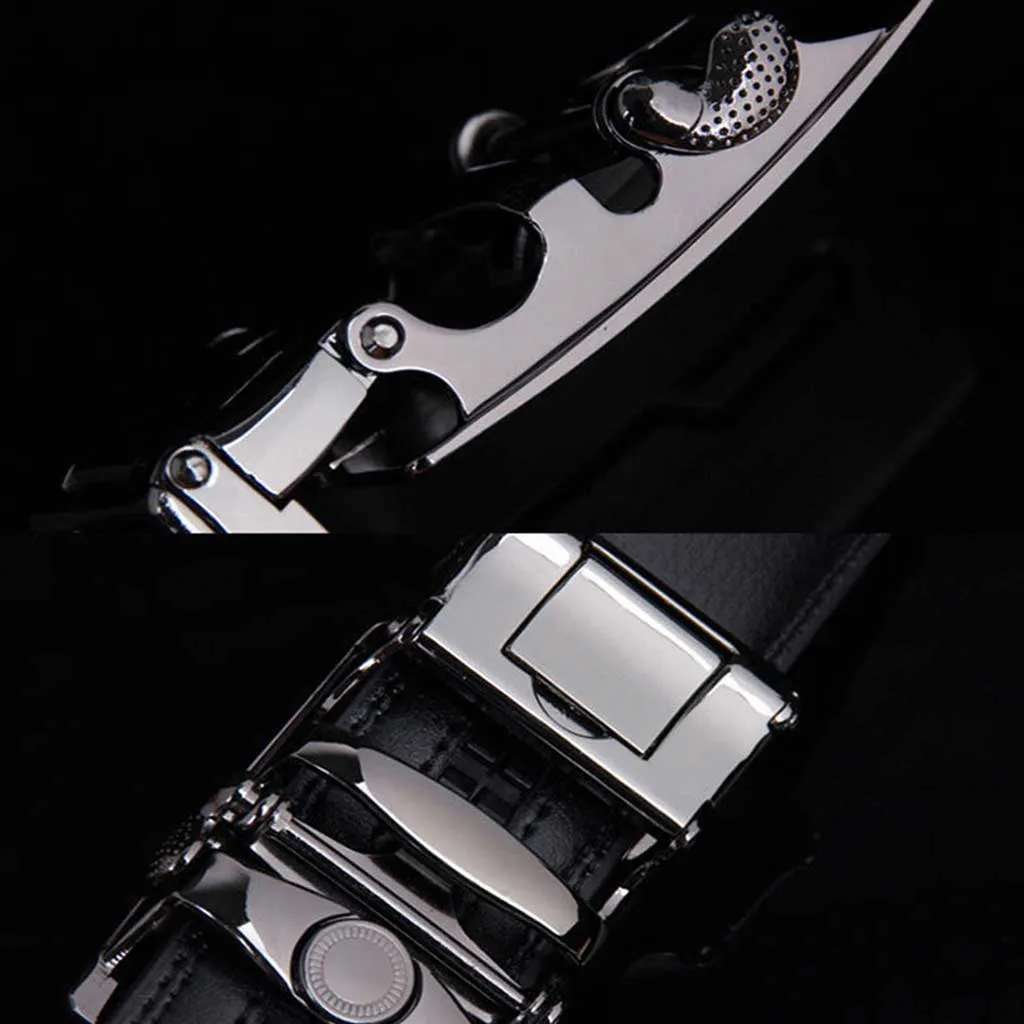Adjustable Leather Belt Auto locking Buckle 101G