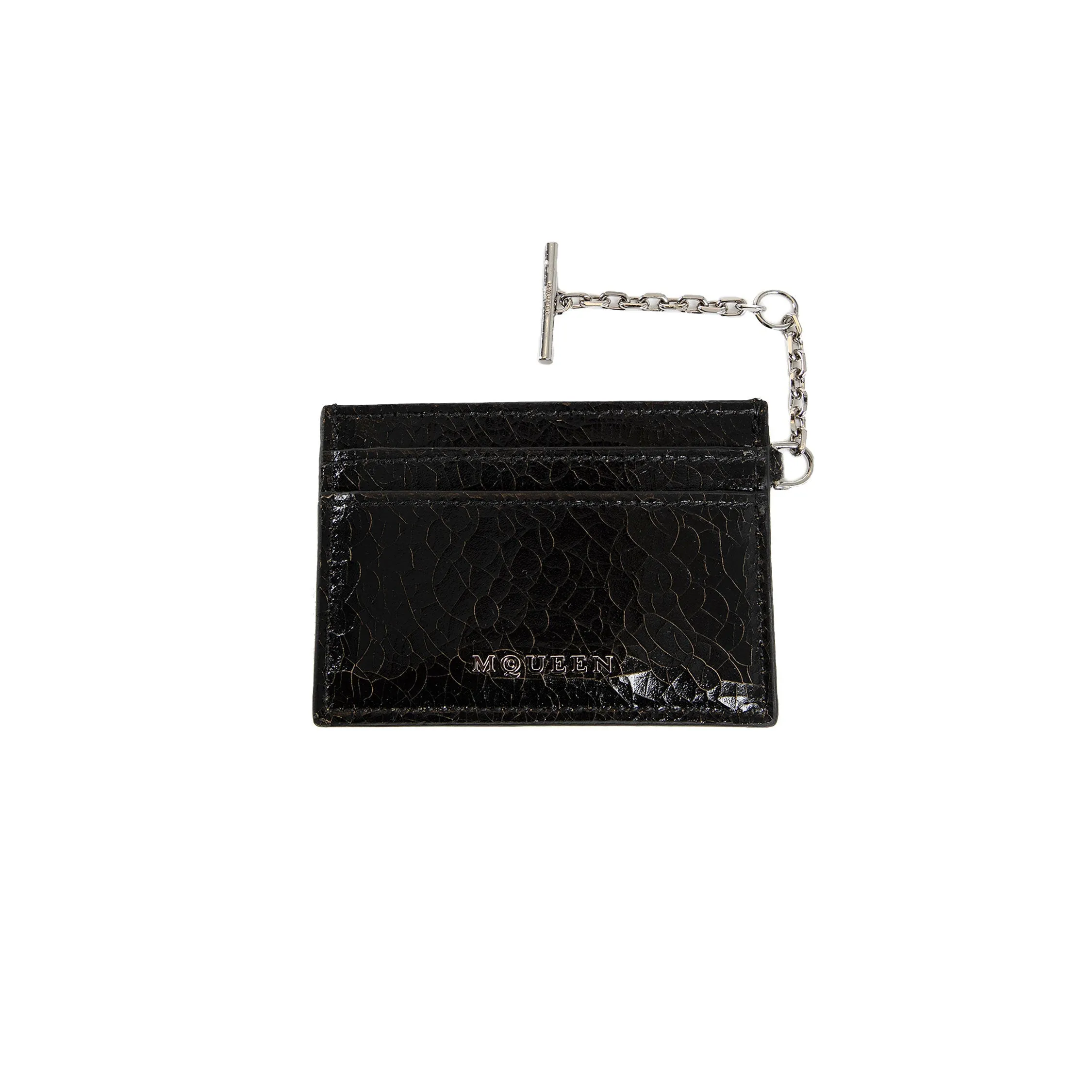ALEXANDER MCQUEEN MAN BLACK WALLETS & CARDHOLDERS