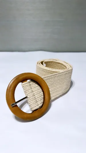 ALI STRETCH BELT - Beige