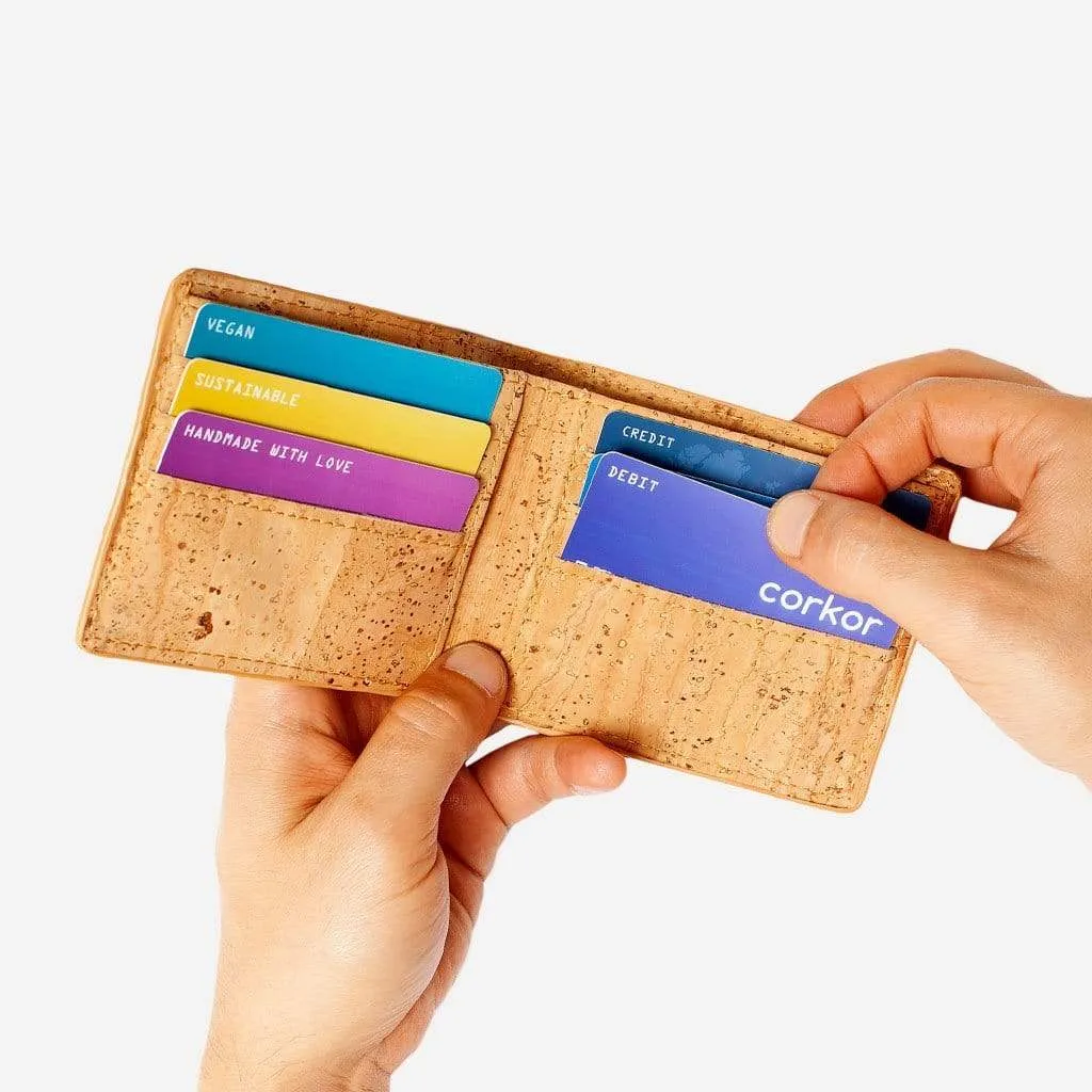 Bifold Cork Wallet for Men