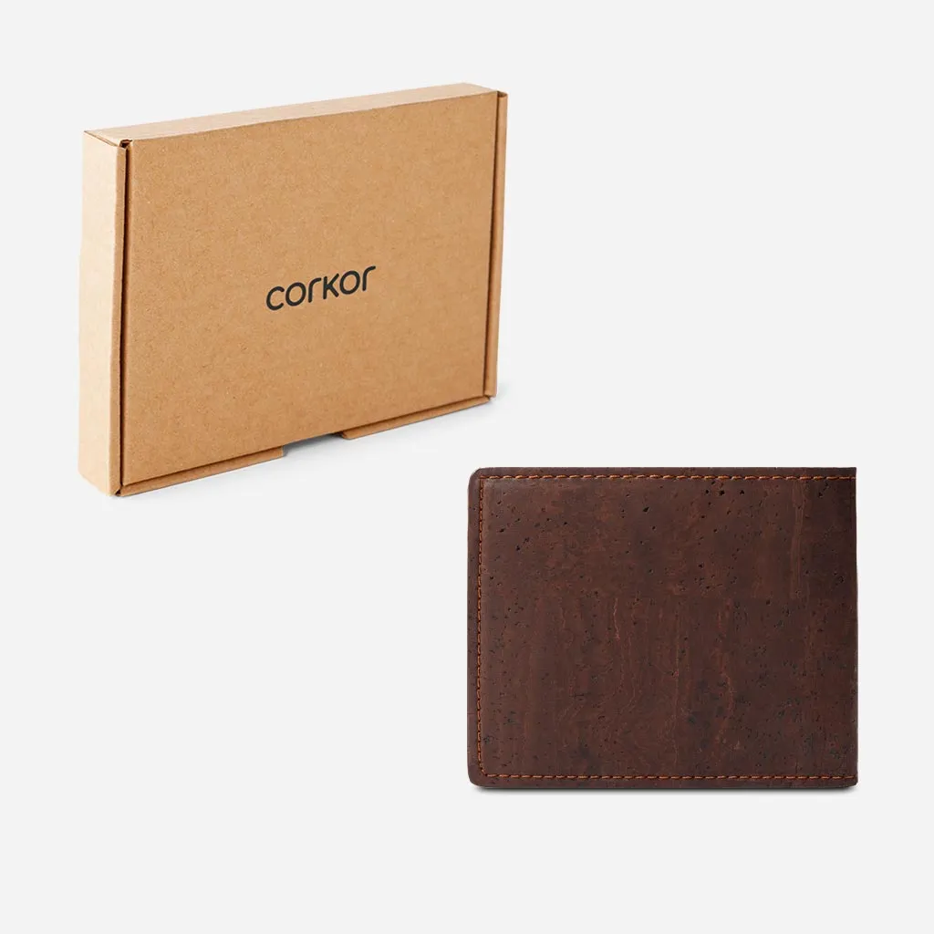 Bifold Cork Wallet for Men