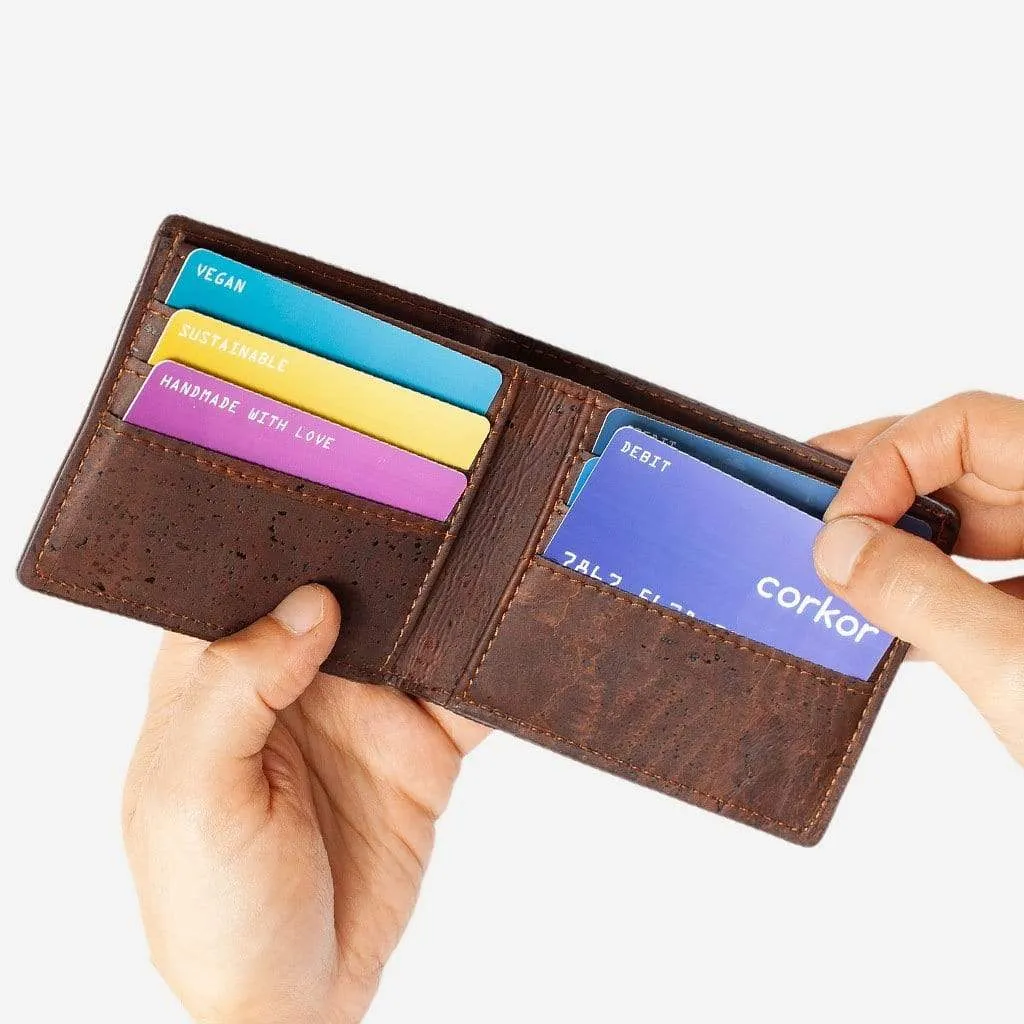Bifold Cork Wallet for Men