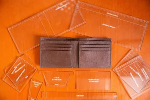 Bifold Wallet with Coin Pocket - Acrylic Template