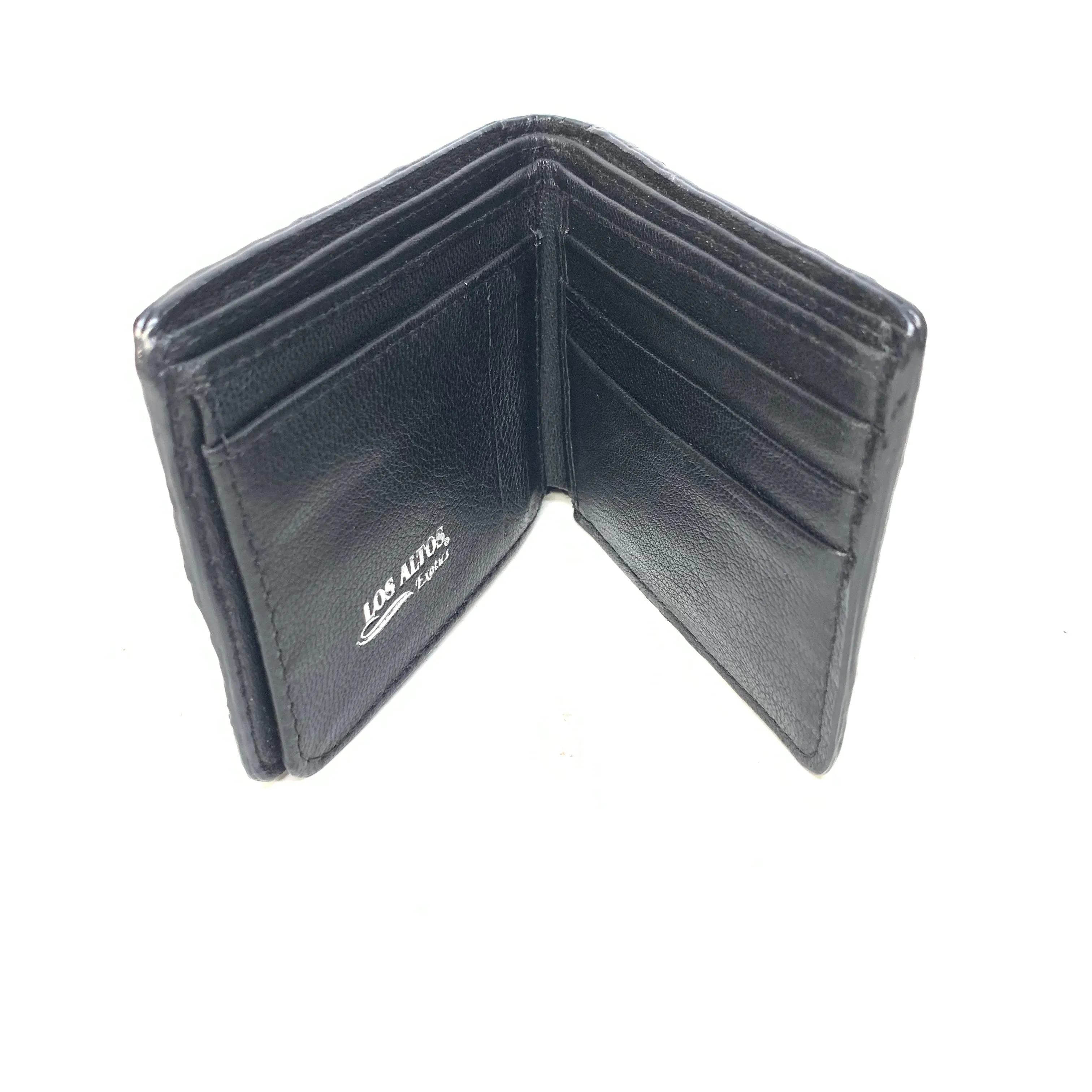 Black Crocodile Hornback Wallet