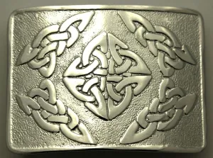 Celtic Knot Buckle For Kilt Belt