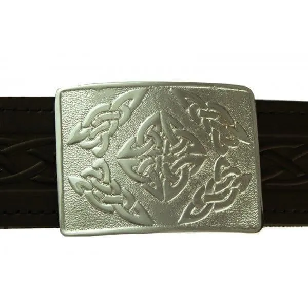 Celtic Knot Buckle For Kilt Belt