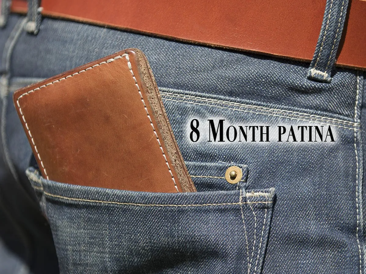 Classic | Natural Leather Bifold Wallet