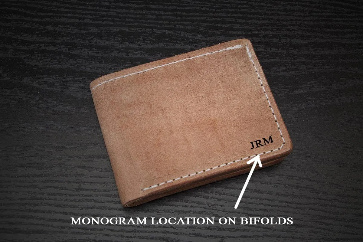 Classic | Natural Leather Bifold Wallet