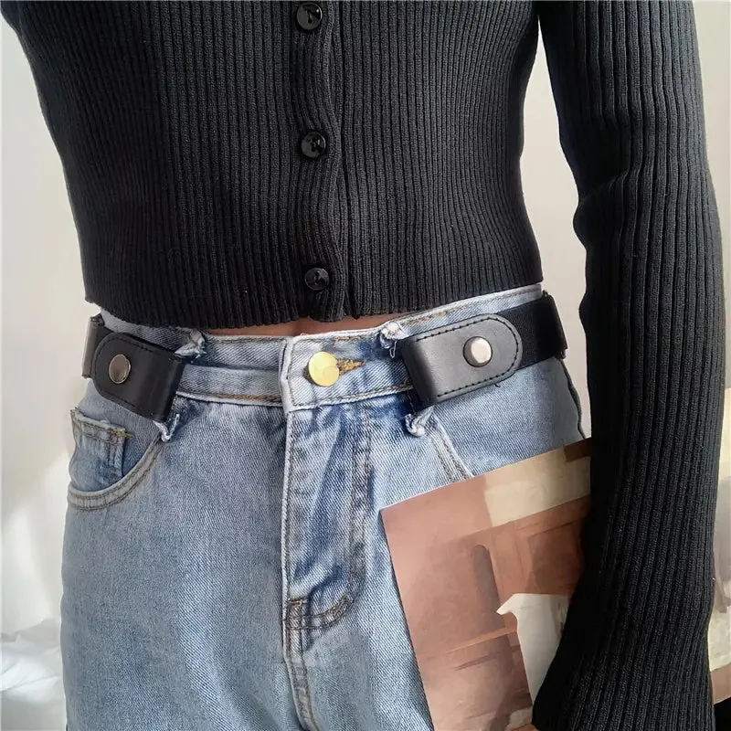Clothing 1pc Elastic Waist Belt Adjustable