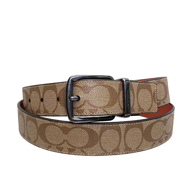 Coach C8278 Signature Colorblock Card Case And Belt Gift Set