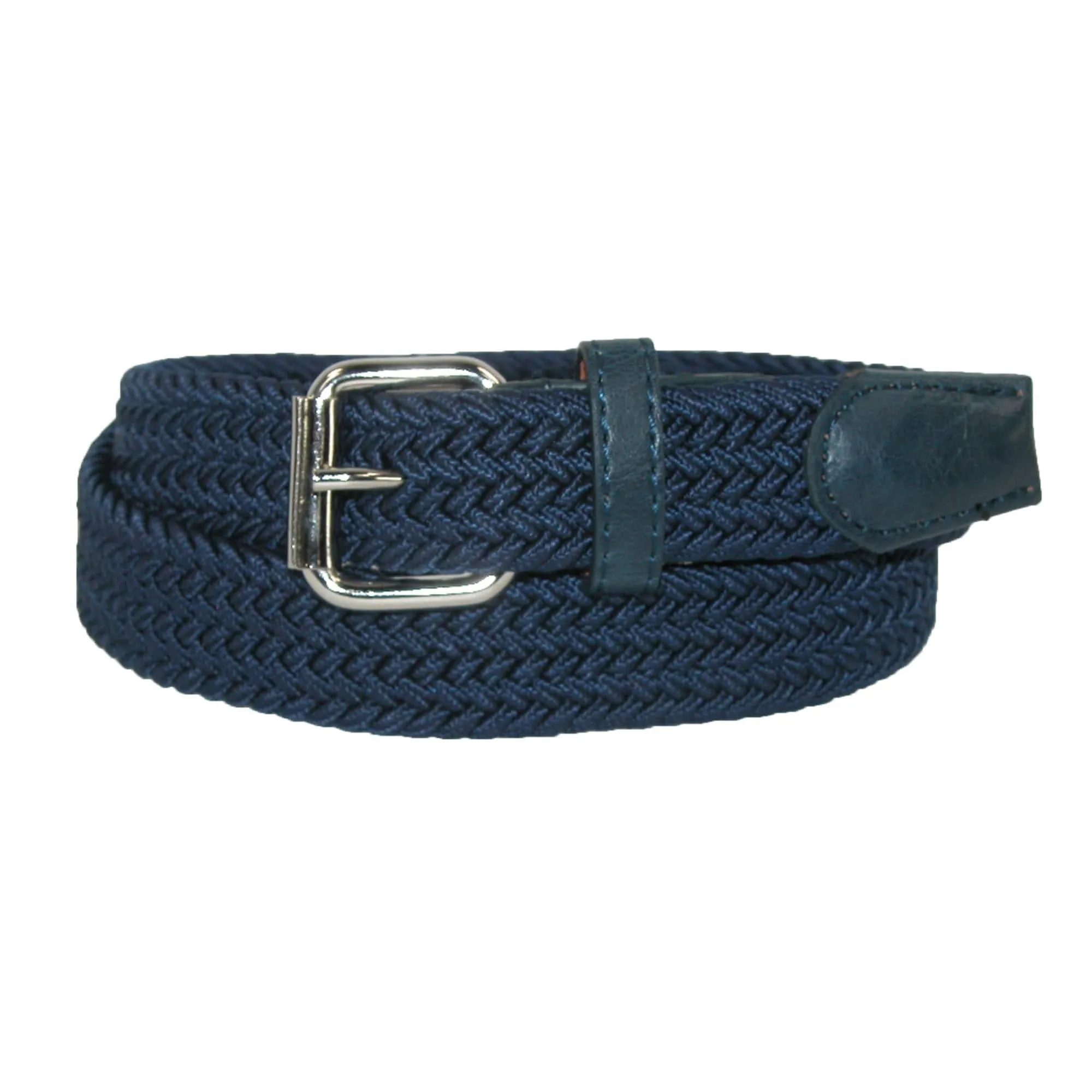 CTM® Kids' Elastic Braided Stretch Belt (Pack of 2 Colors)