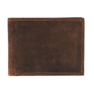 CTM® Men's Leather RFID Bifold Wallet