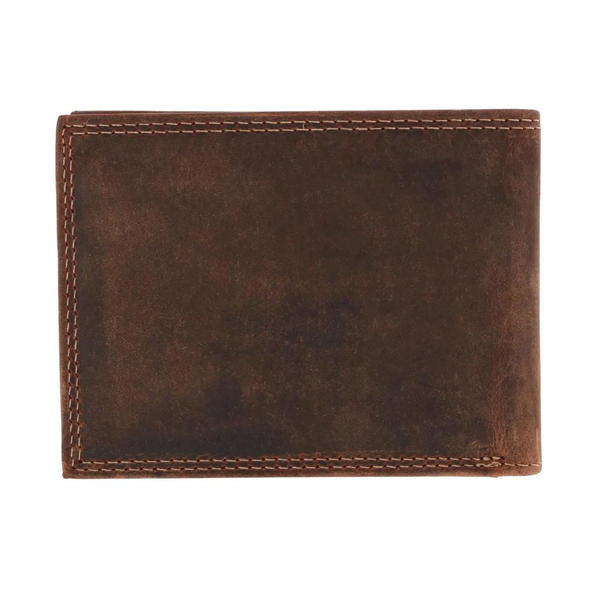 CTM® Men's Leather RFID Bifold Wallet