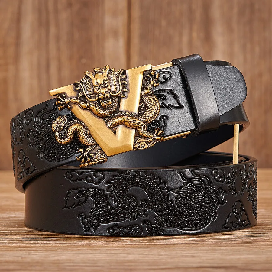 Dragon Belt Genuine Leather Belt