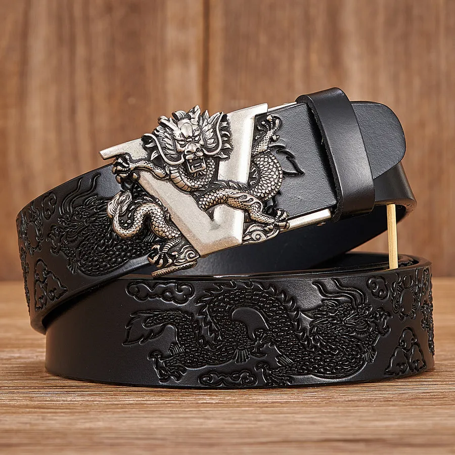 Dragon Belt Genuine Leather Belt