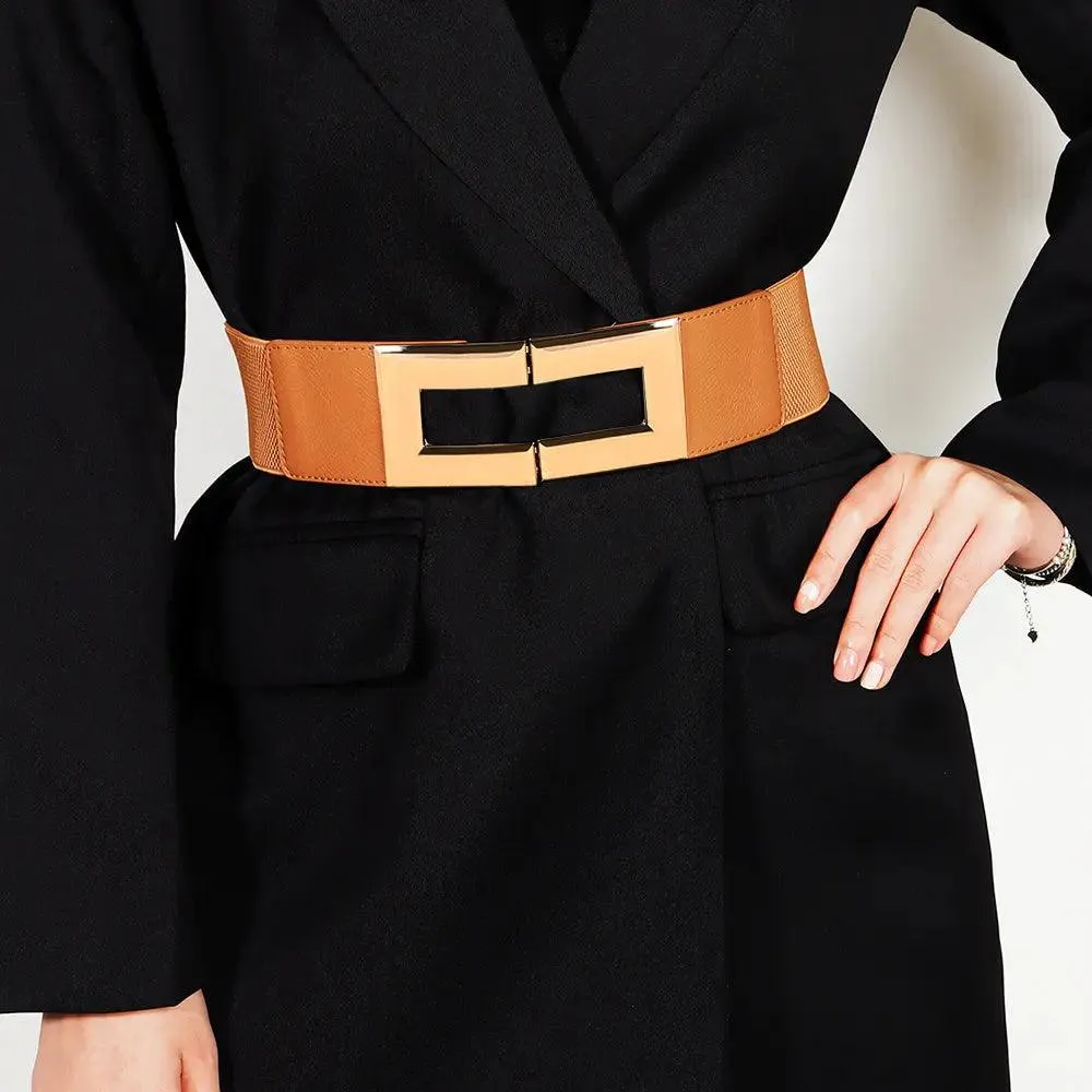 Elastic Wide Belt Multi Color