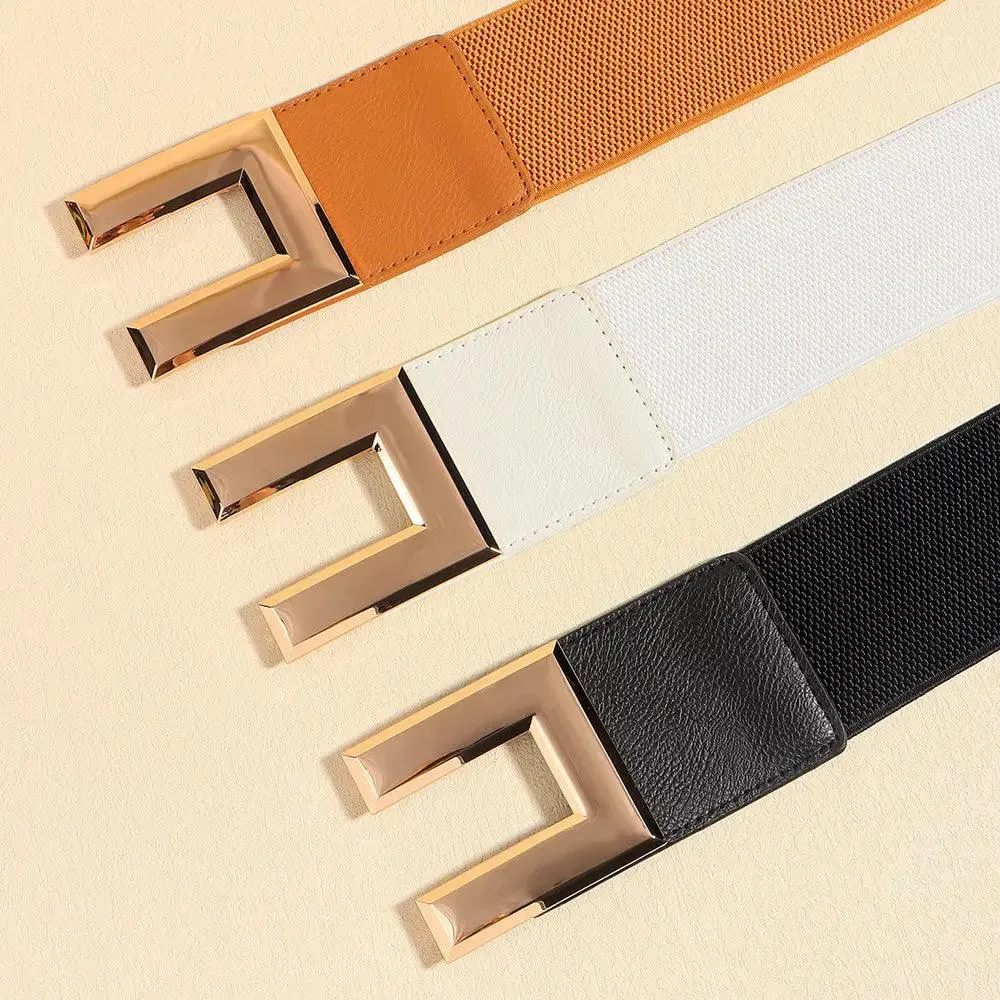 Elastic Wide Belt Multi Color