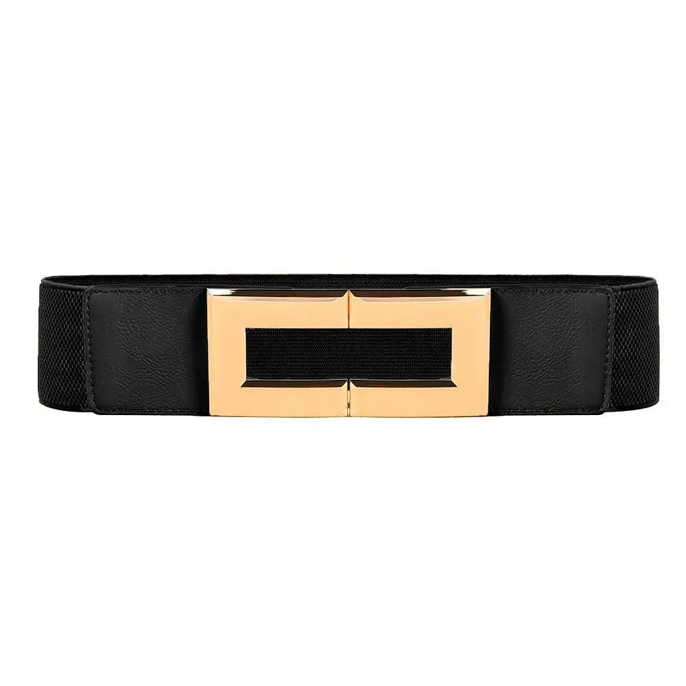 Elastic Wide Belt Multi Color