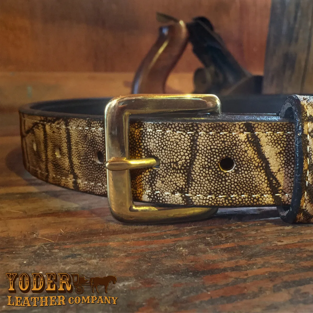 Elephant Treebark Money Belt
