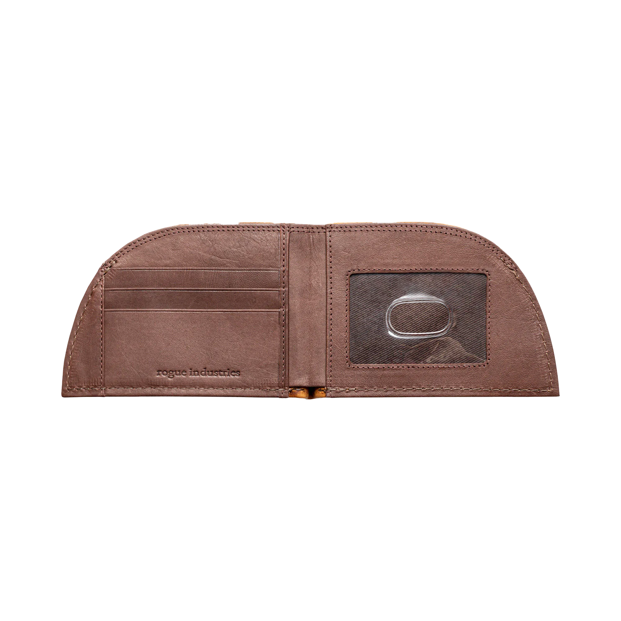Football Leather Front Pocket Wallet