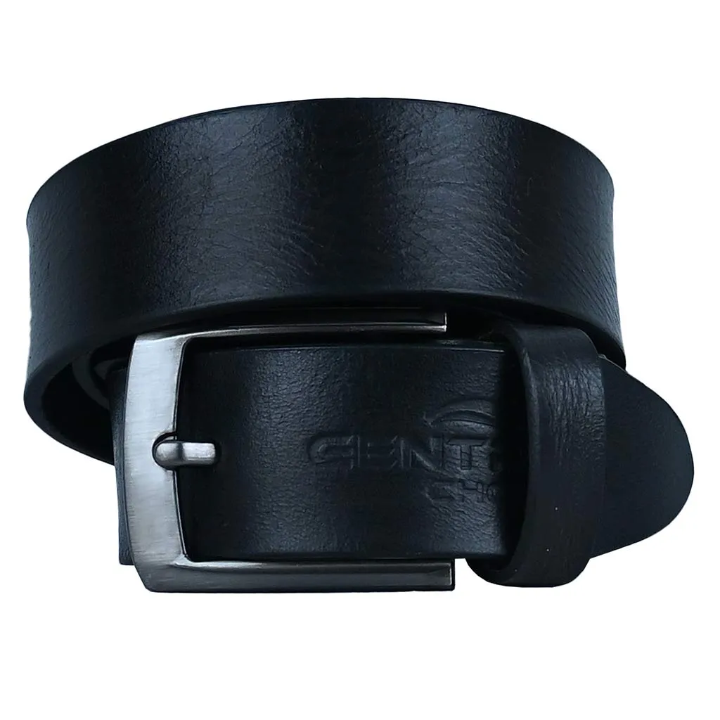 Formal Suiting Real Leather Belt Rich Black - BTM139BLK