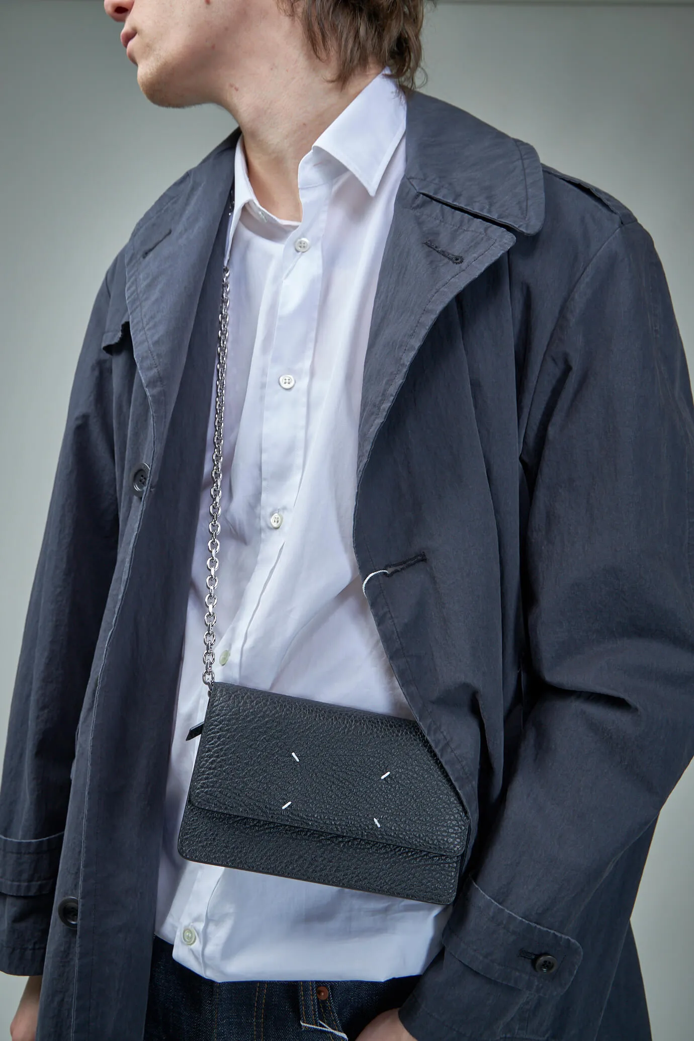 Four Stiches Chain Wallet