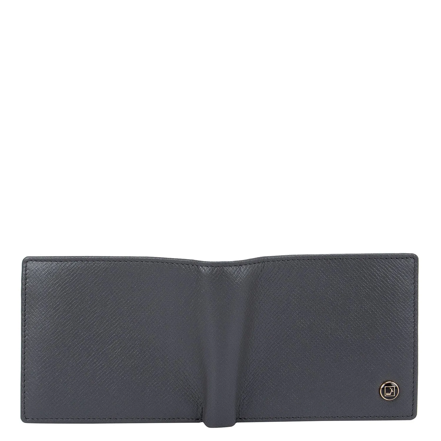 Franzy Leather Mens Wallet - Grey