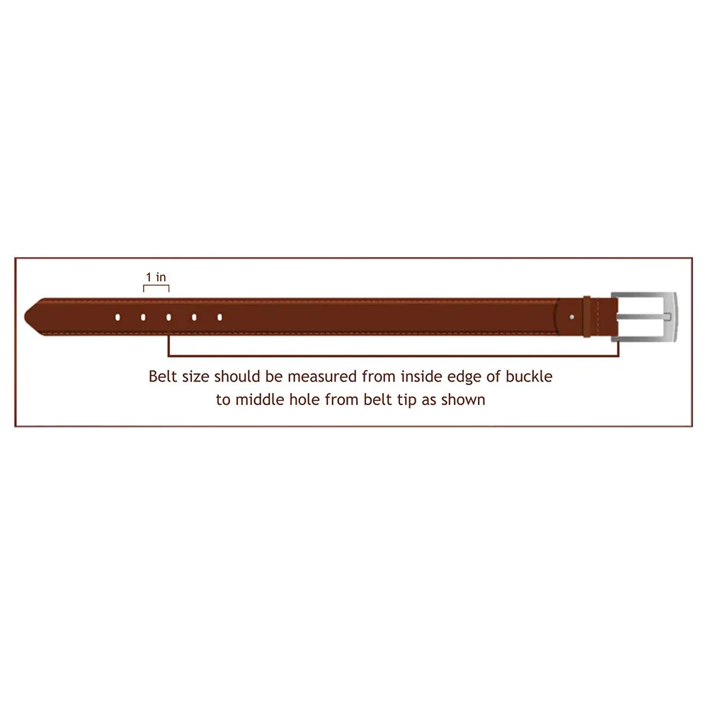 Front Range Hand Tooled Leather Belt