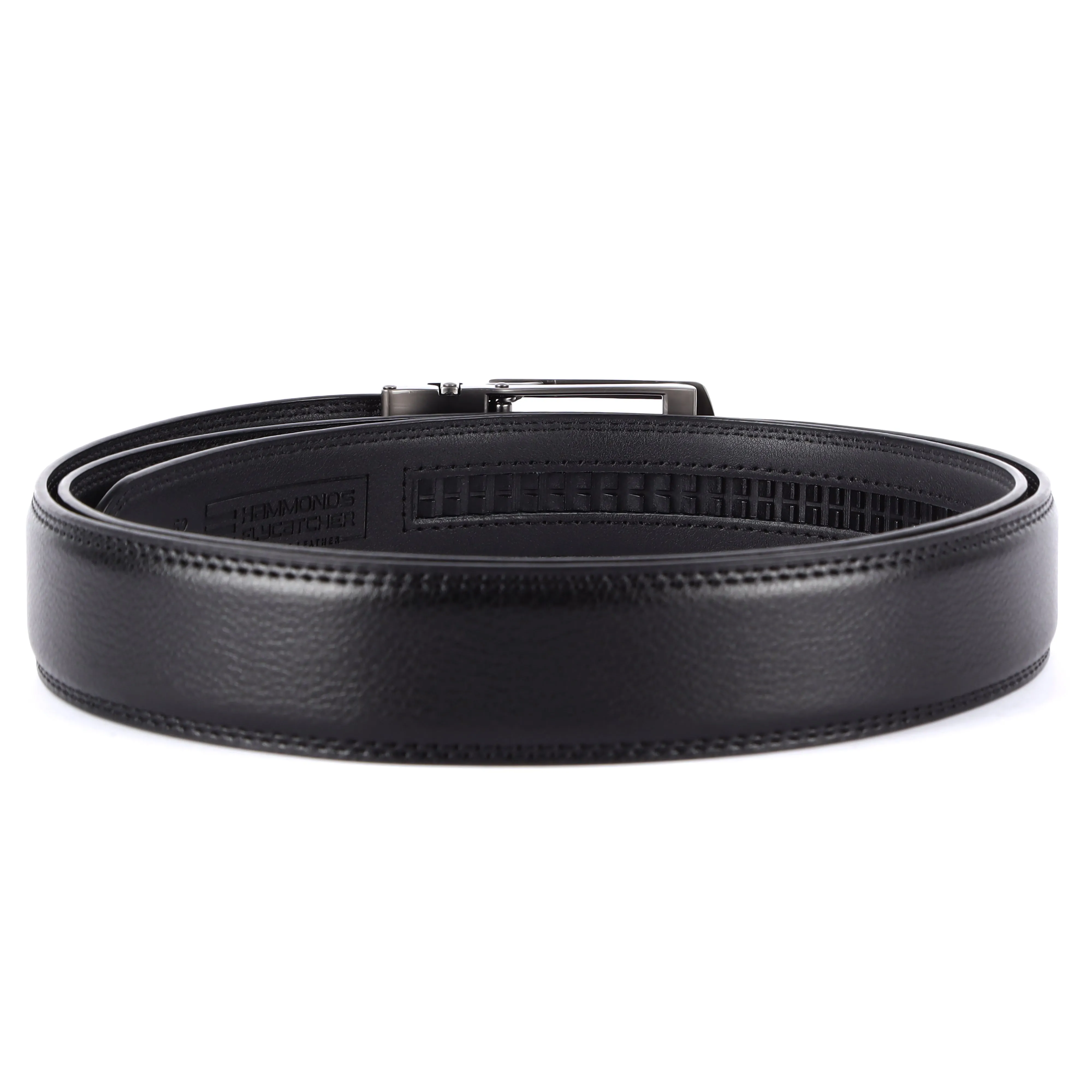 Genuine Leather Autolock Belt for Men - Perfect for Formal and Casual Wear - Adjustable Waistband up to 46 Inches - Autolock Feature