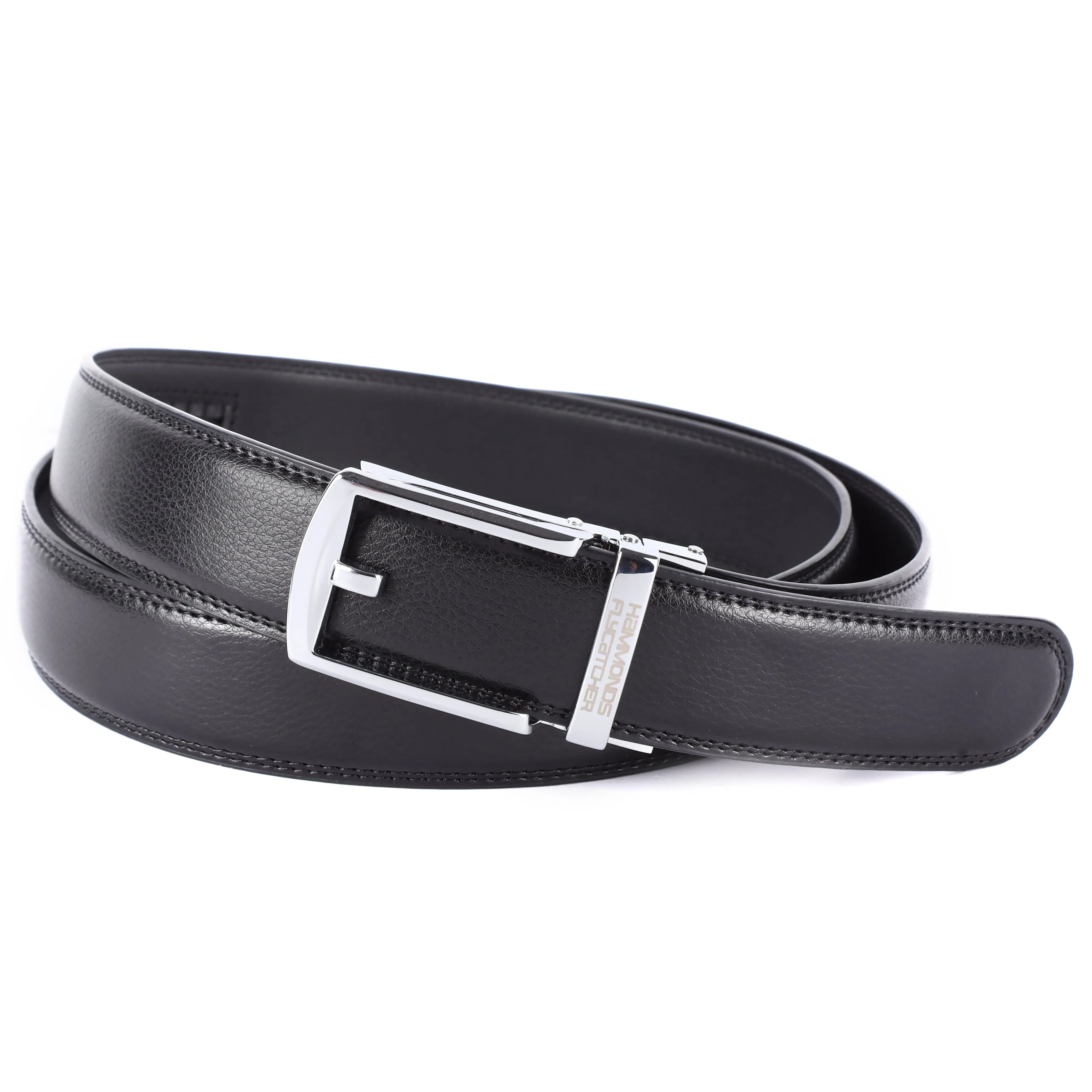 Genuine Leather Autolock Belt for Men - Perfect for Formal and Casual Wear - Adjustable Waistband up to 46 Inches - Autolock Feature