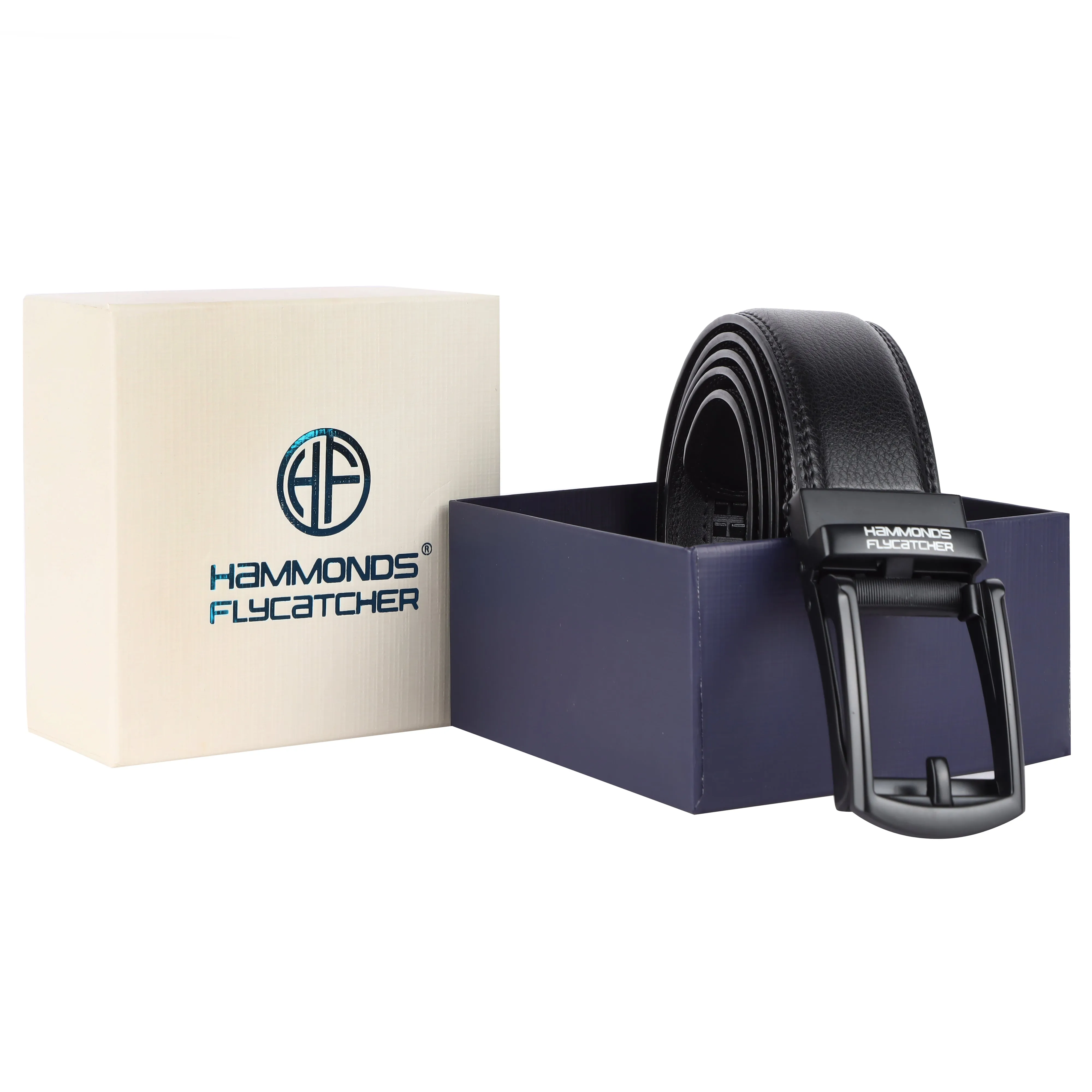 Genuine Leather Autolock Belt for Men - Perfect for Formal and Casual Wear - Adjustable Waistband up to 46 Inches - Autolock Feature