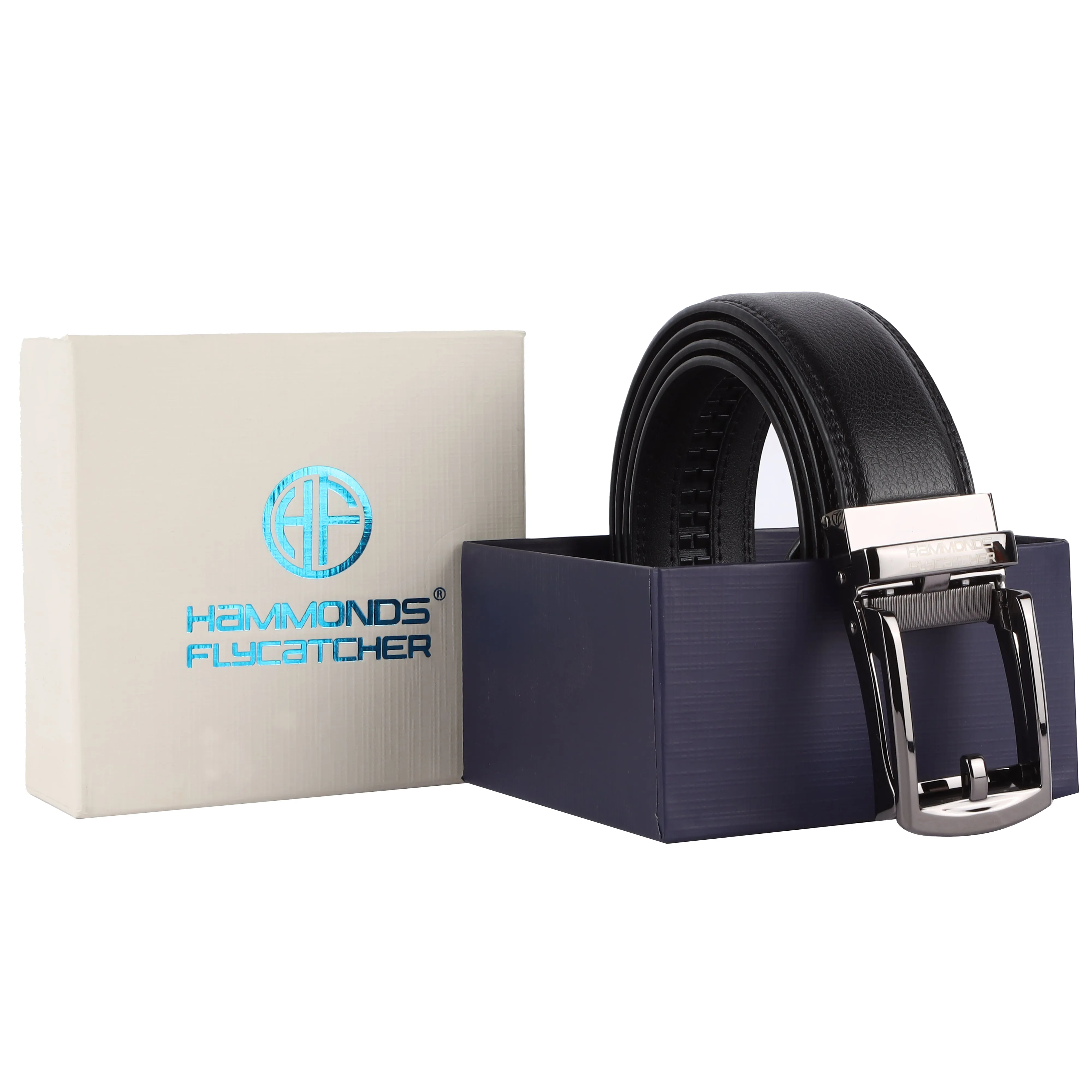 Genuine Leather Autolock Belt for Men - Perfect for Formal and Casual Wear - Adjustable Waistband up to 46 Inches - Autolock Feature