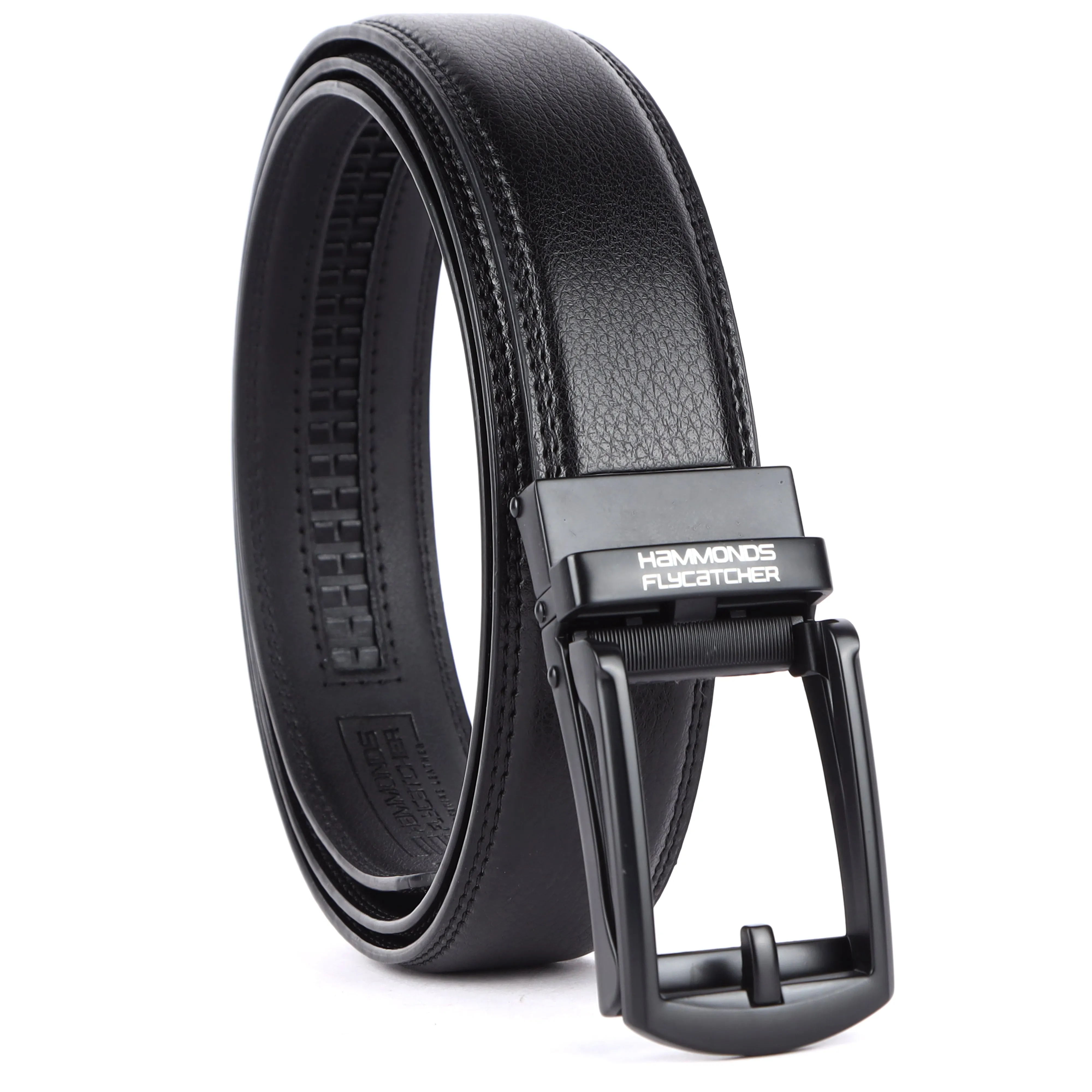 Genuine Leather Autolock Belt for Men - Perfect for Formal and Casual Wear - Adjustable Waistband up to 46 Inches - Autolock Feature