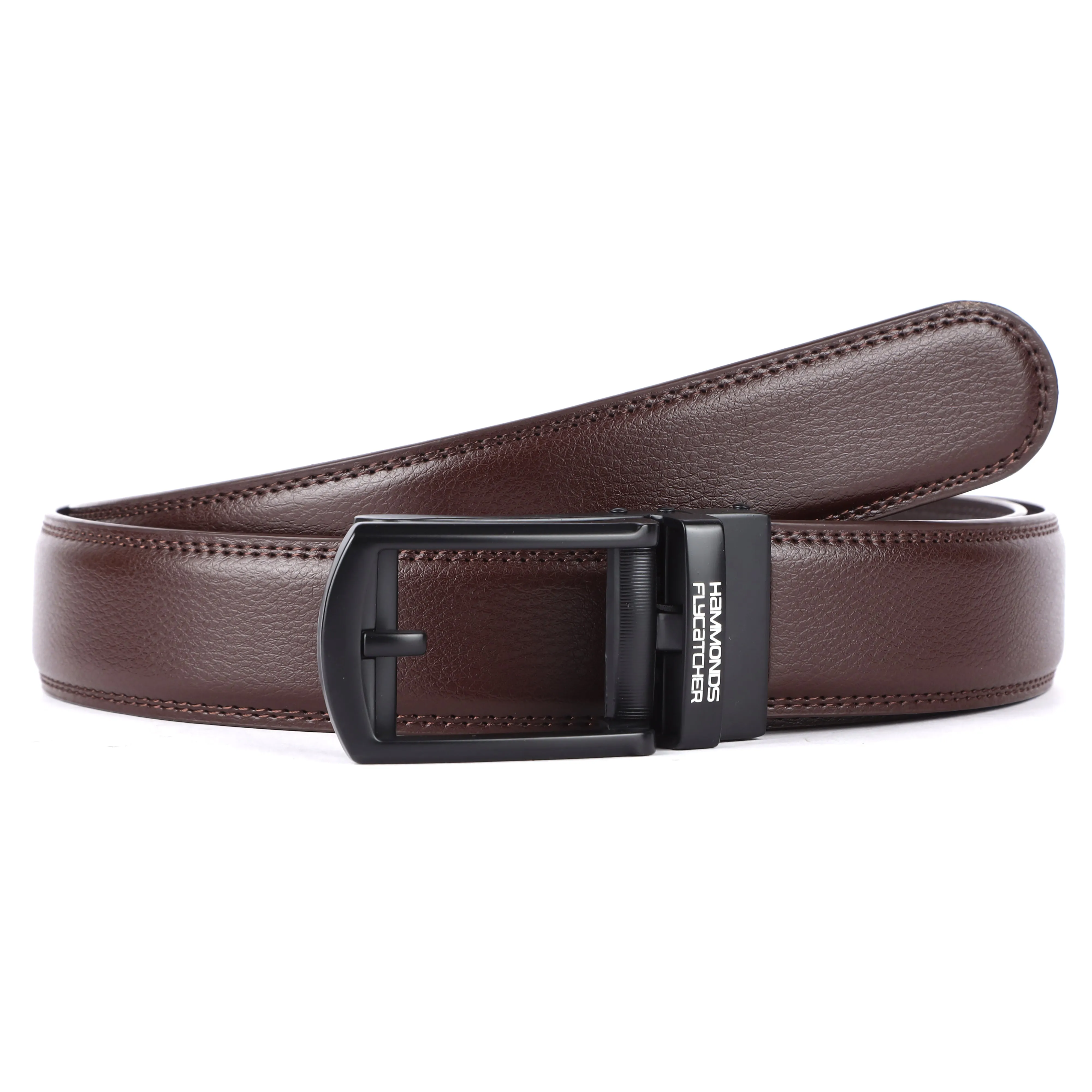 Genuine Leather Autolock Belt for Men - Perfect for Formal and Casual Wear - Adjustable Waistband up to 46 Inches - Autolock Feature