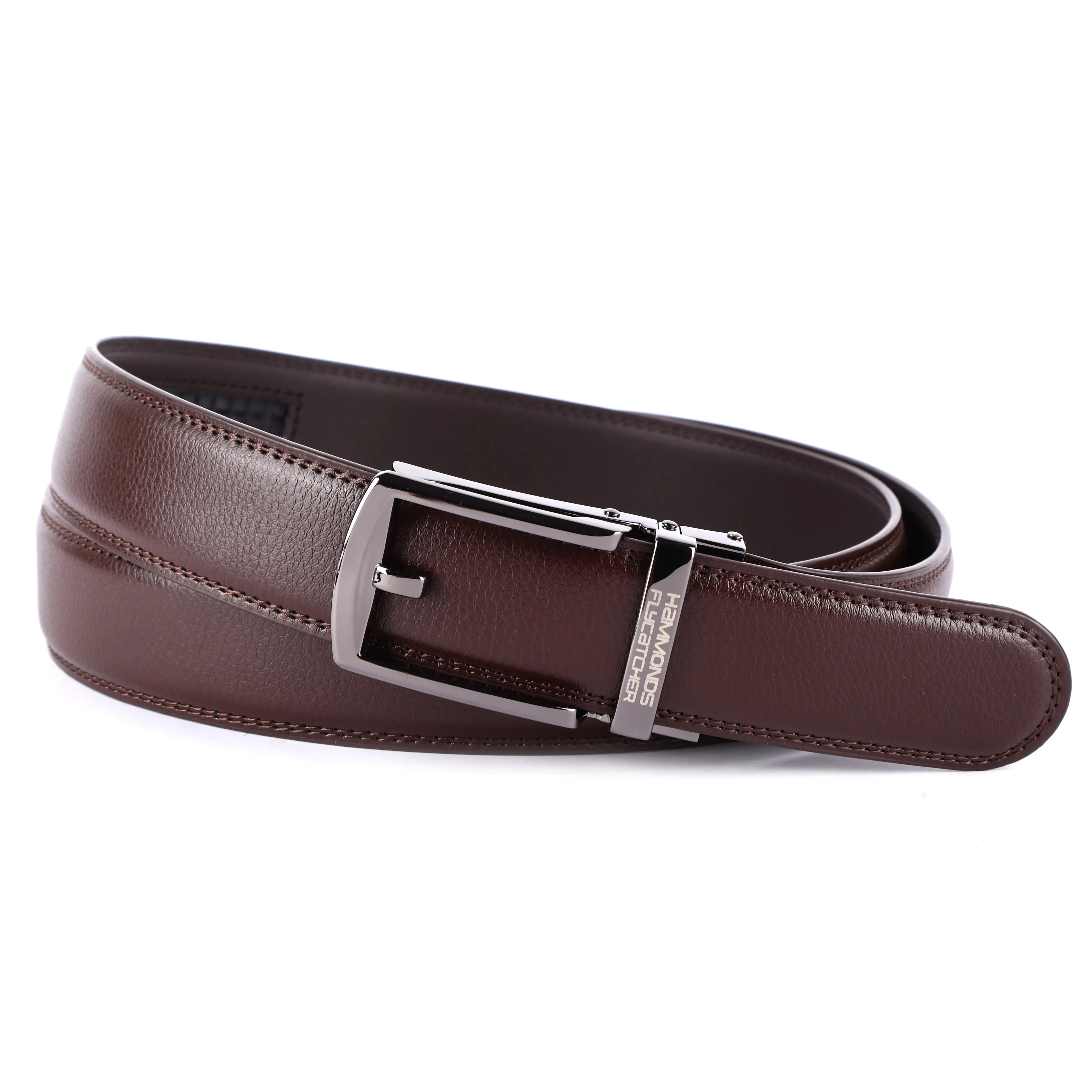 Genuine Leather Autolock Belt for Men - Perfect for Formal and Casual Wear - Adjustable Waistband up to 46 Inches - Autolock Feature