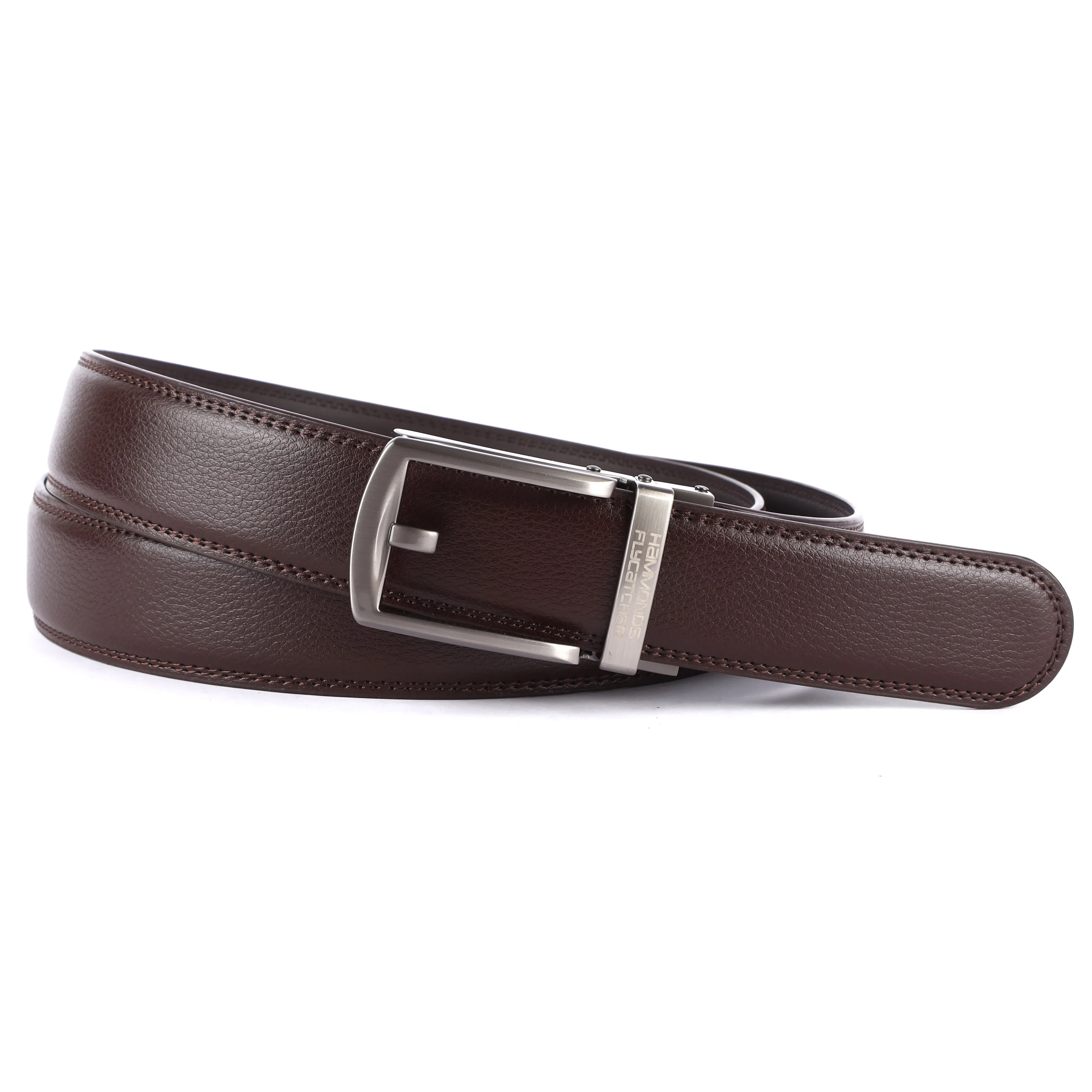 Genuine Leather Autolock Belt for Men - Perfect for Formal and Casual Wear - Adjustable Waistband up to 46 Inches - Autolock Feature