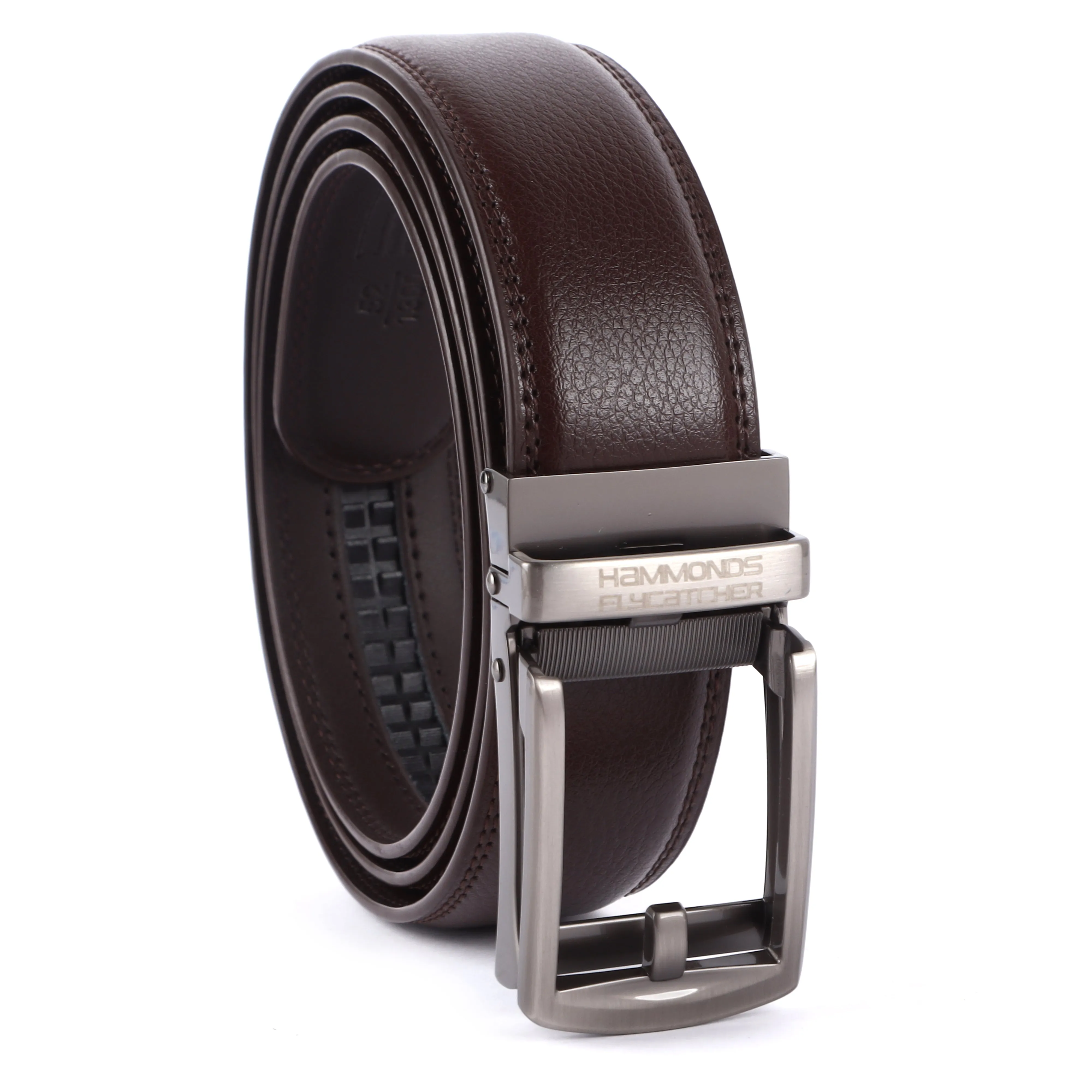 Genuine Leather Autolock Belt for Men - Perfect for Formal and Casual Wear - Adjustable Waistband up to 46 Inches - Autolock Feature