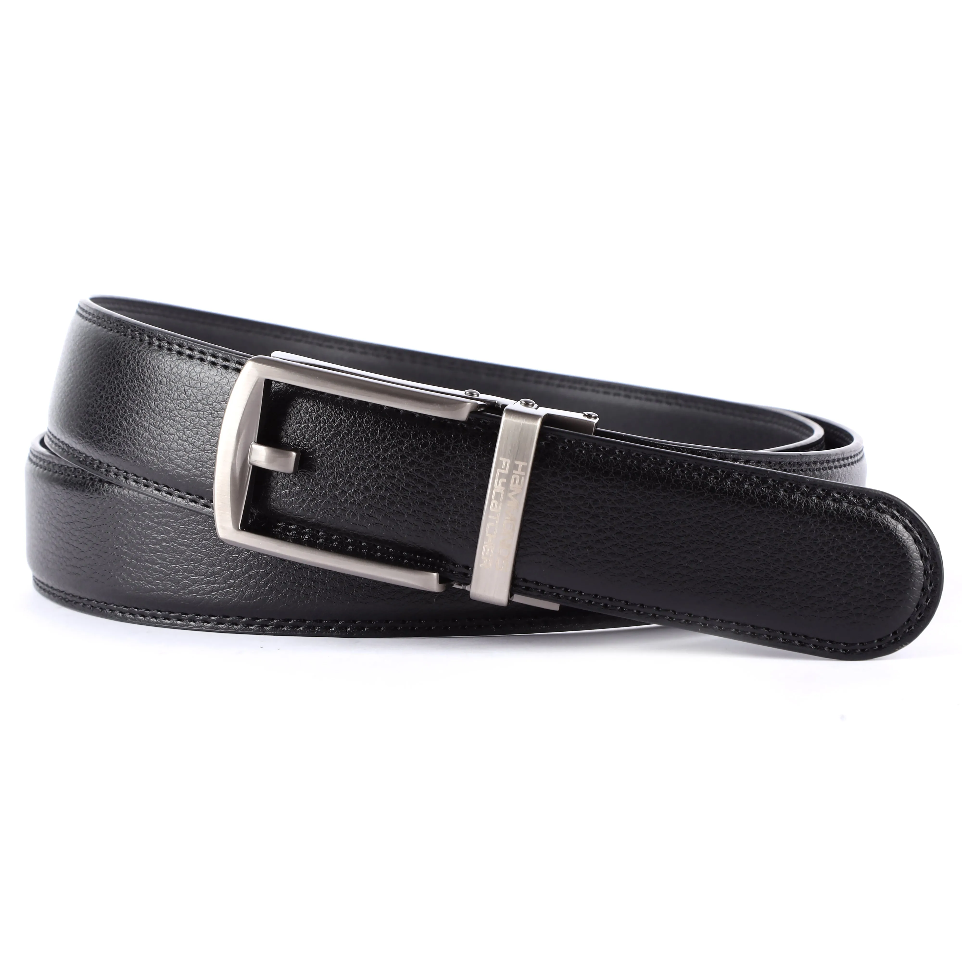 Genuine Leather Autolock Belt for Men - Perfect for Formal and Casual Wear - Adjustable Waistband up to 46 Inches - Autolock Feature