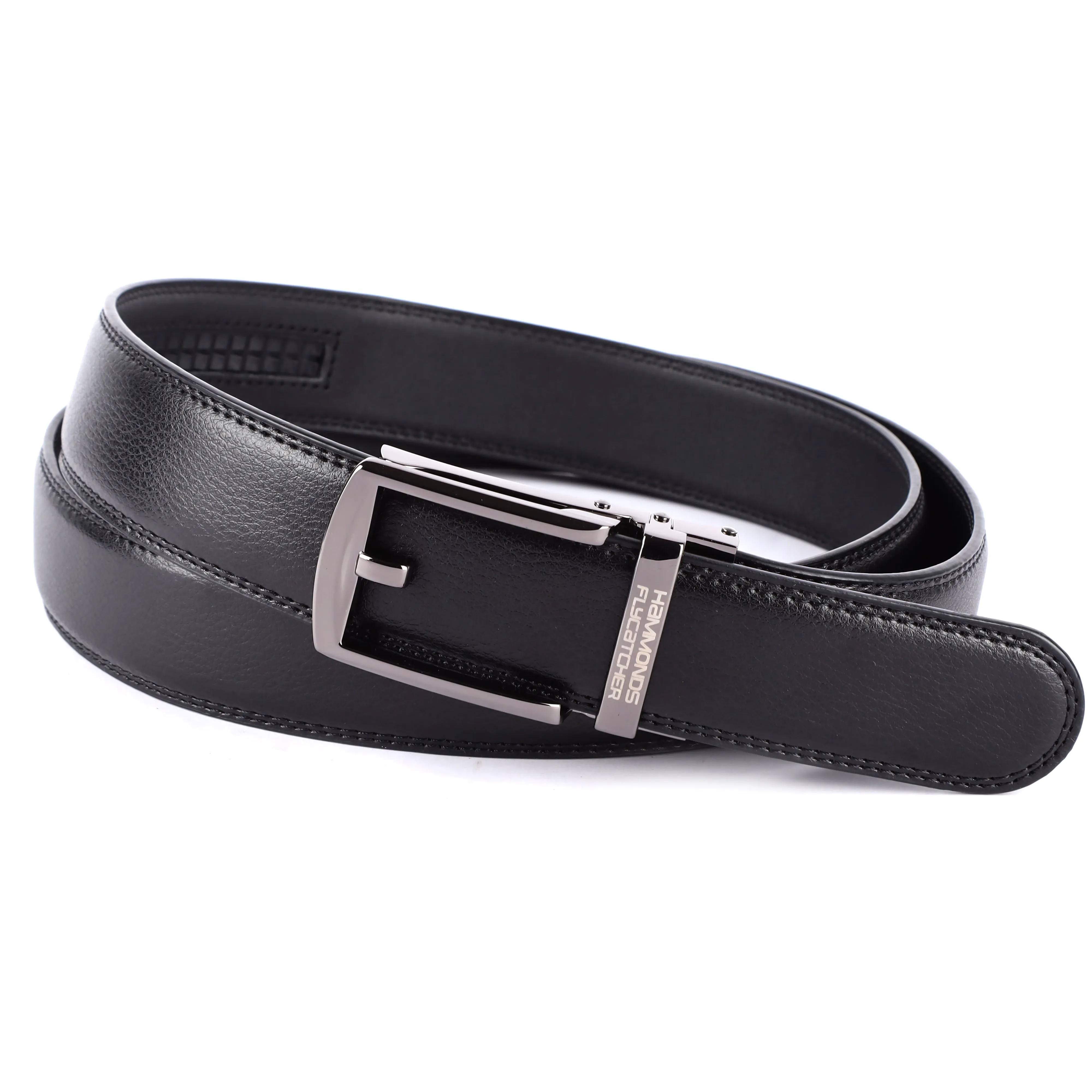 Genuine Leather Autolock Belt for Men - Perfect for Formal and Casual Wear - Adjustable Waistband up to 46 Inches - Autolock Feature