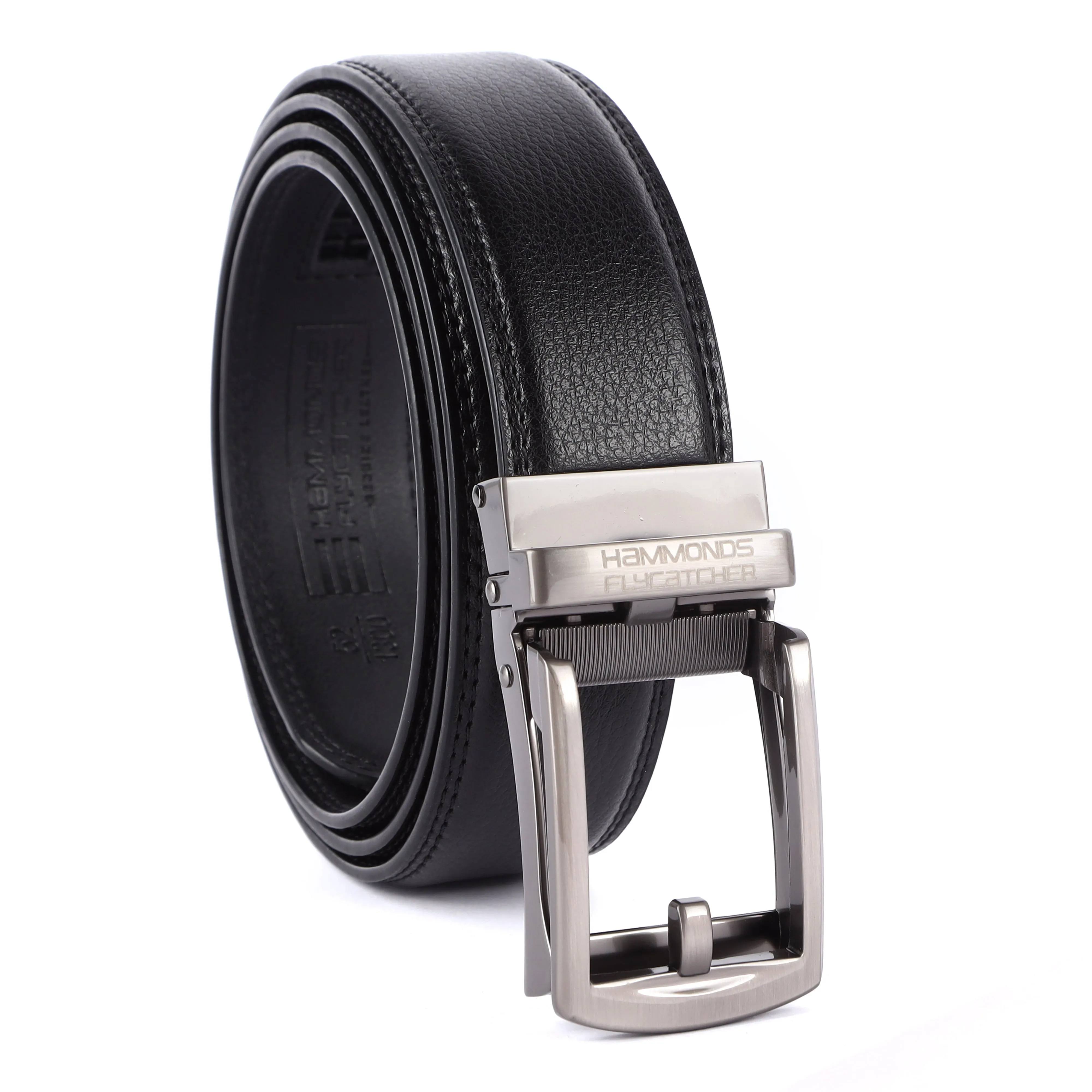 Genuine Leather Autolock Belt for Men - Perfect for Formal and Casual Wear - Adjustable Waistband up to 46 Inches - Autolock Feature