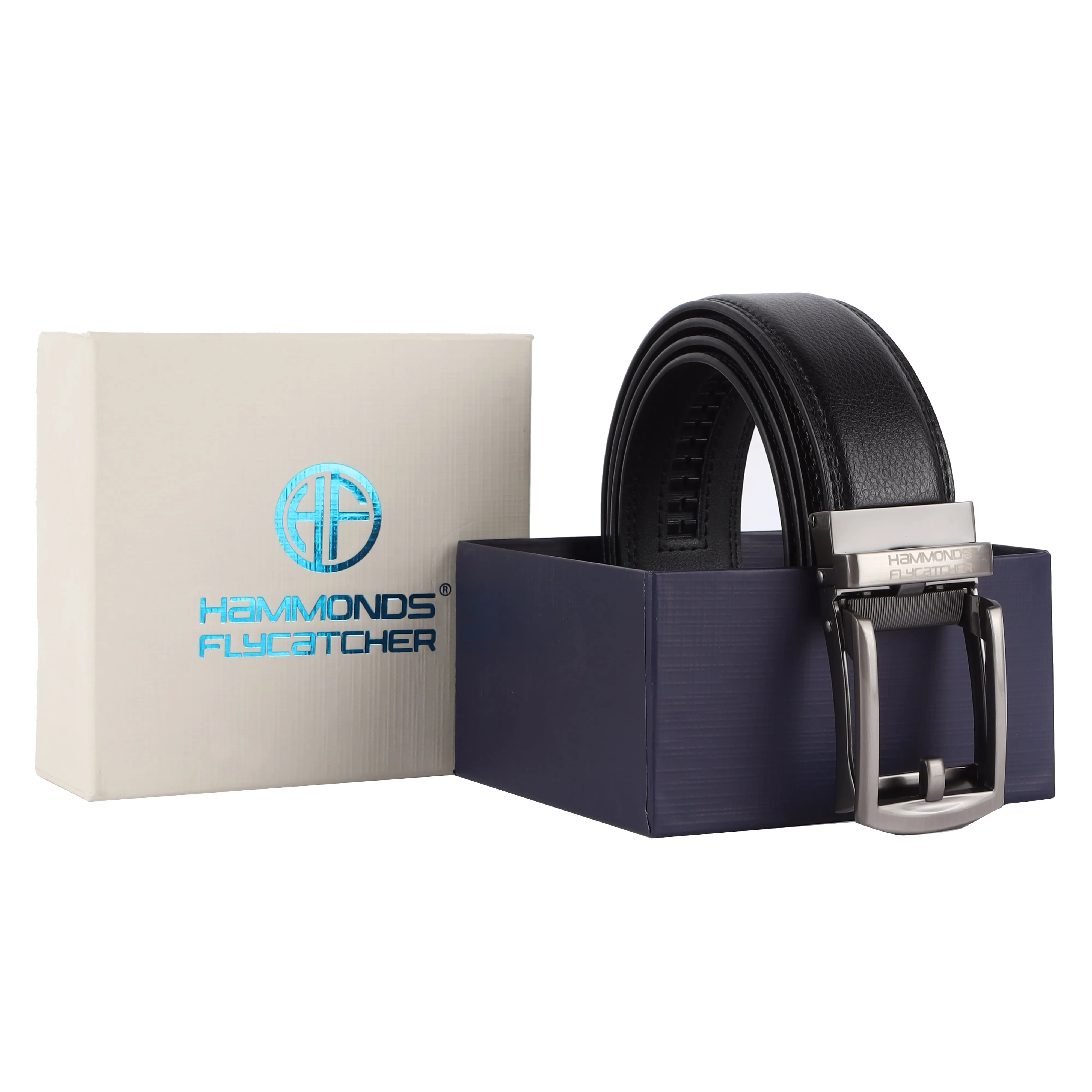 Genuine Leather Autolock Belt for Men - Perfect for Formal and Casual Wear - Adjustable Waistband up to 46 Inches - Autolock Feature