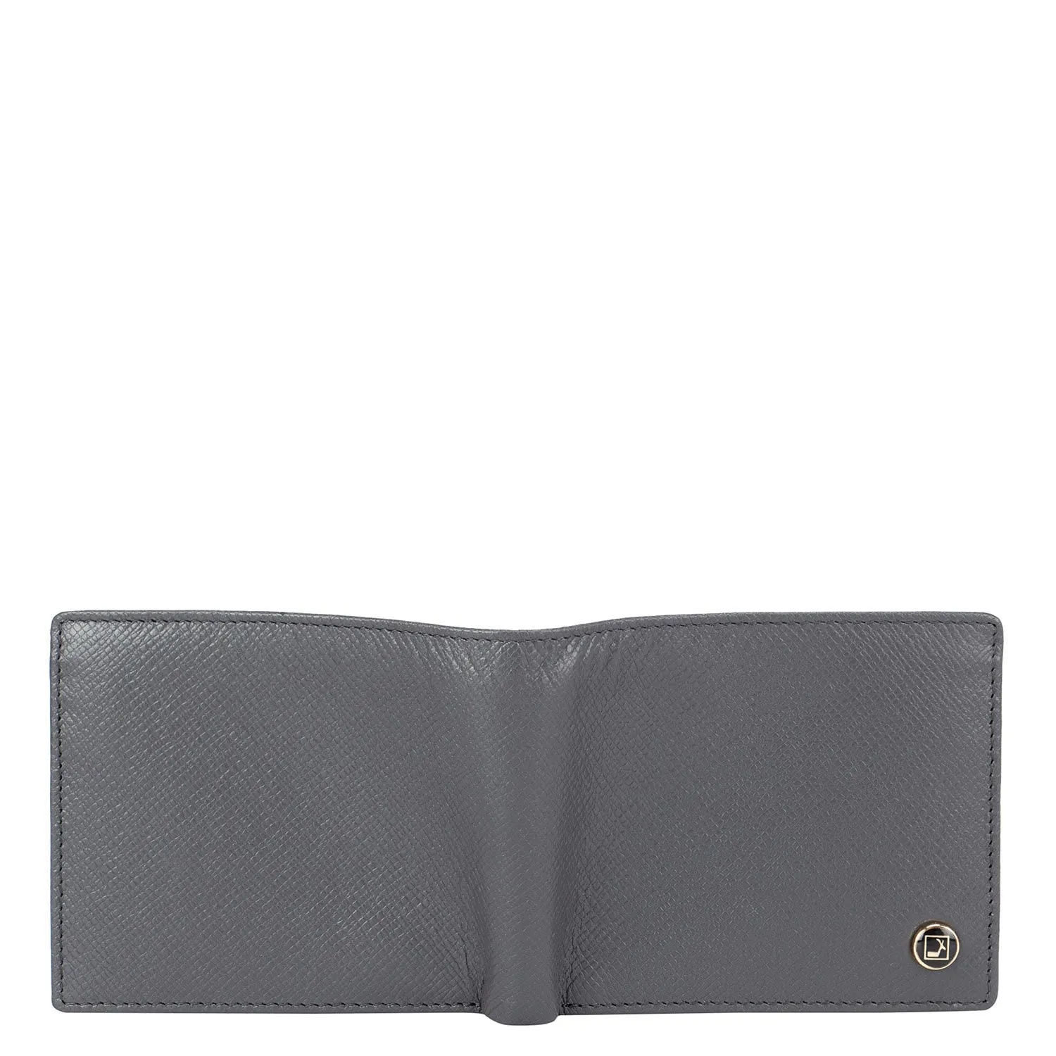 Grey Franzy Bifold Wallet With Flap