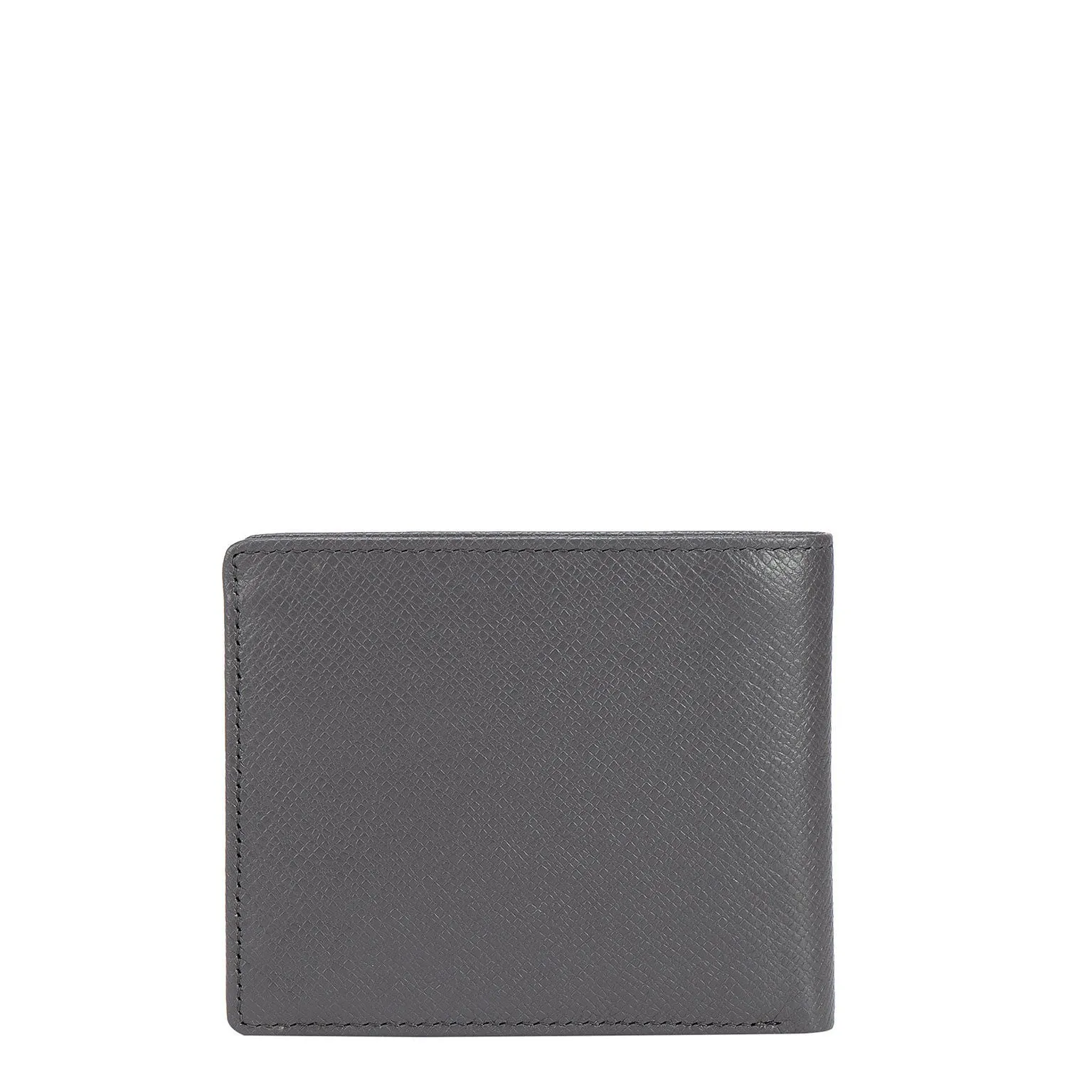 Grey Franzy Bifold Wallet With Flap