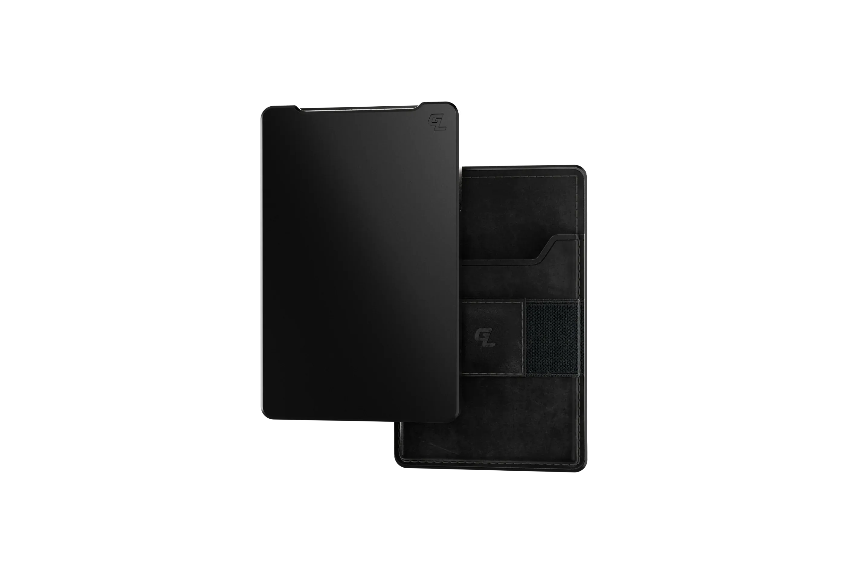 Groove Wallet® - Midnight Black Groove Wallet Go™ - Black Leather